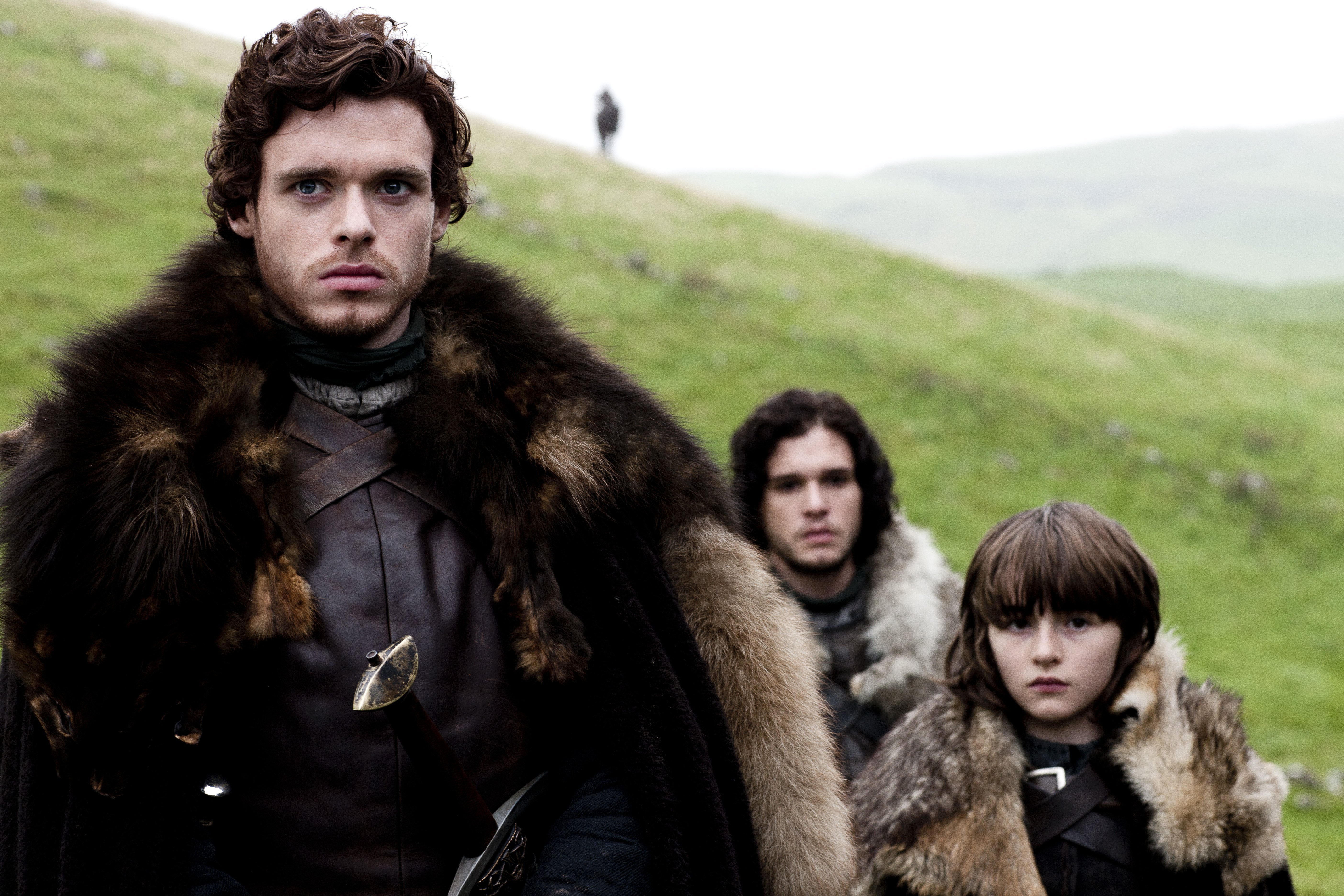 Robb Stark and Jon Snow from Game of Thrones HD Wallpaper