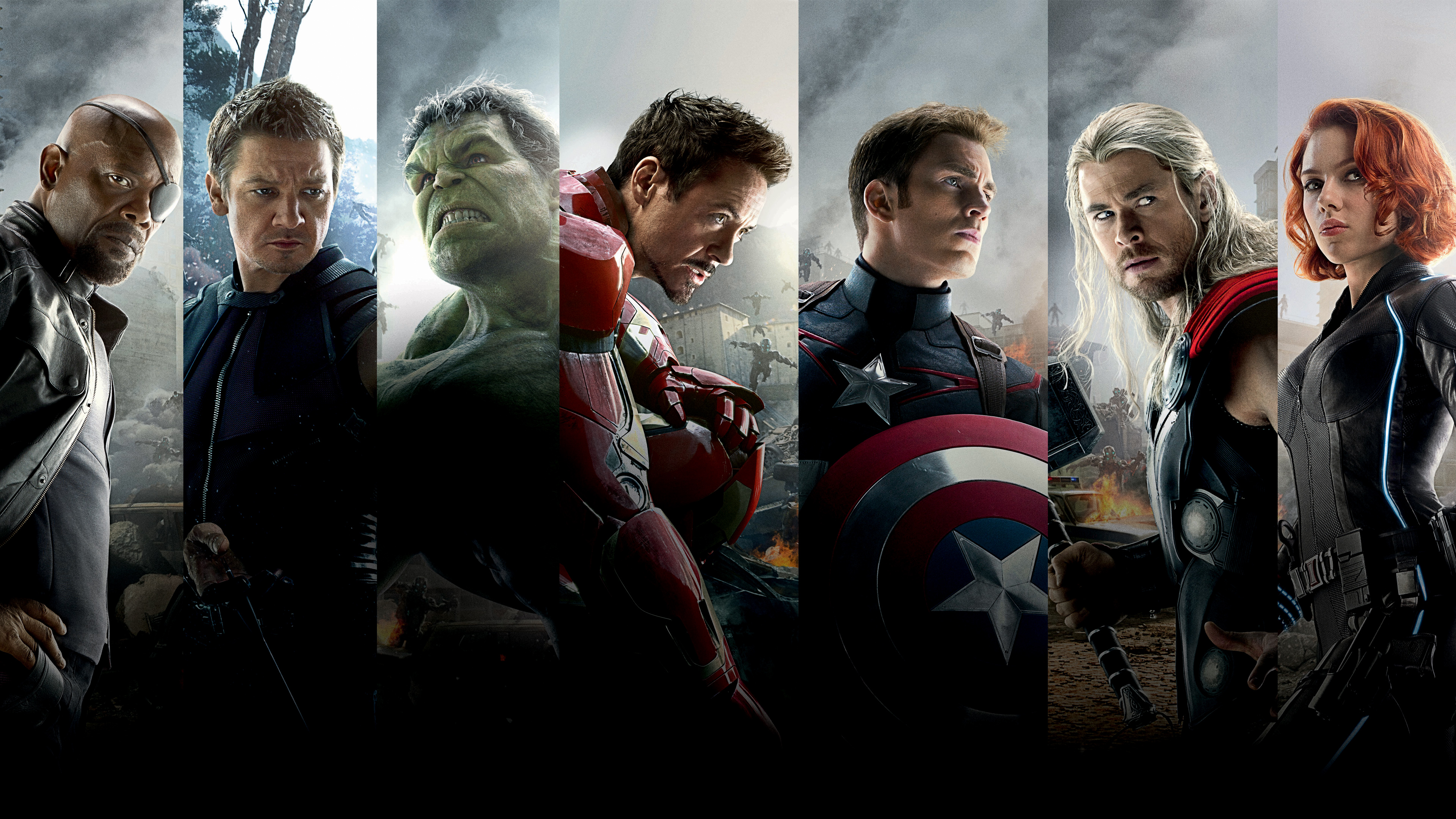 Avengers: Age of Ultron characters HD Wallpaper