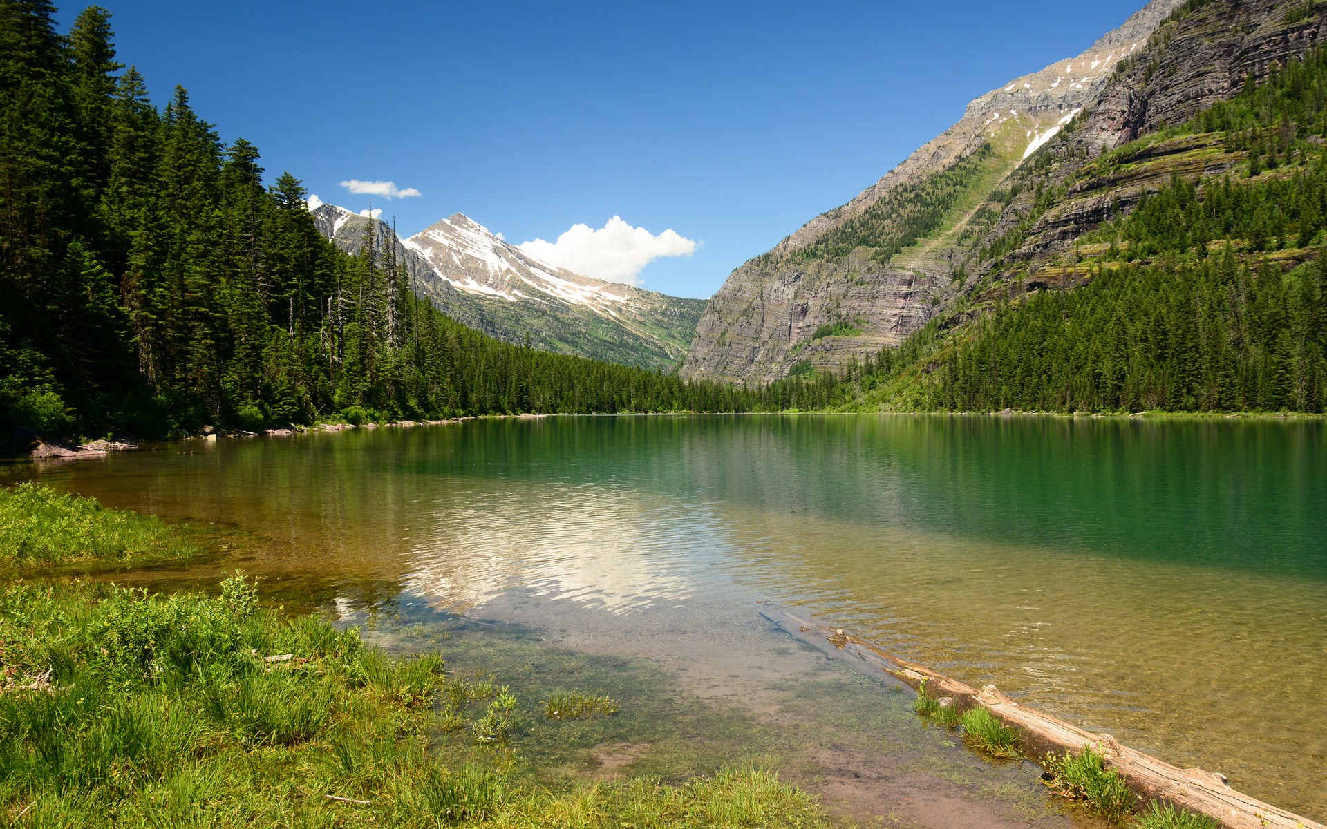 Lake McDonald, Glacier National Park, Montana HD Wallpaper