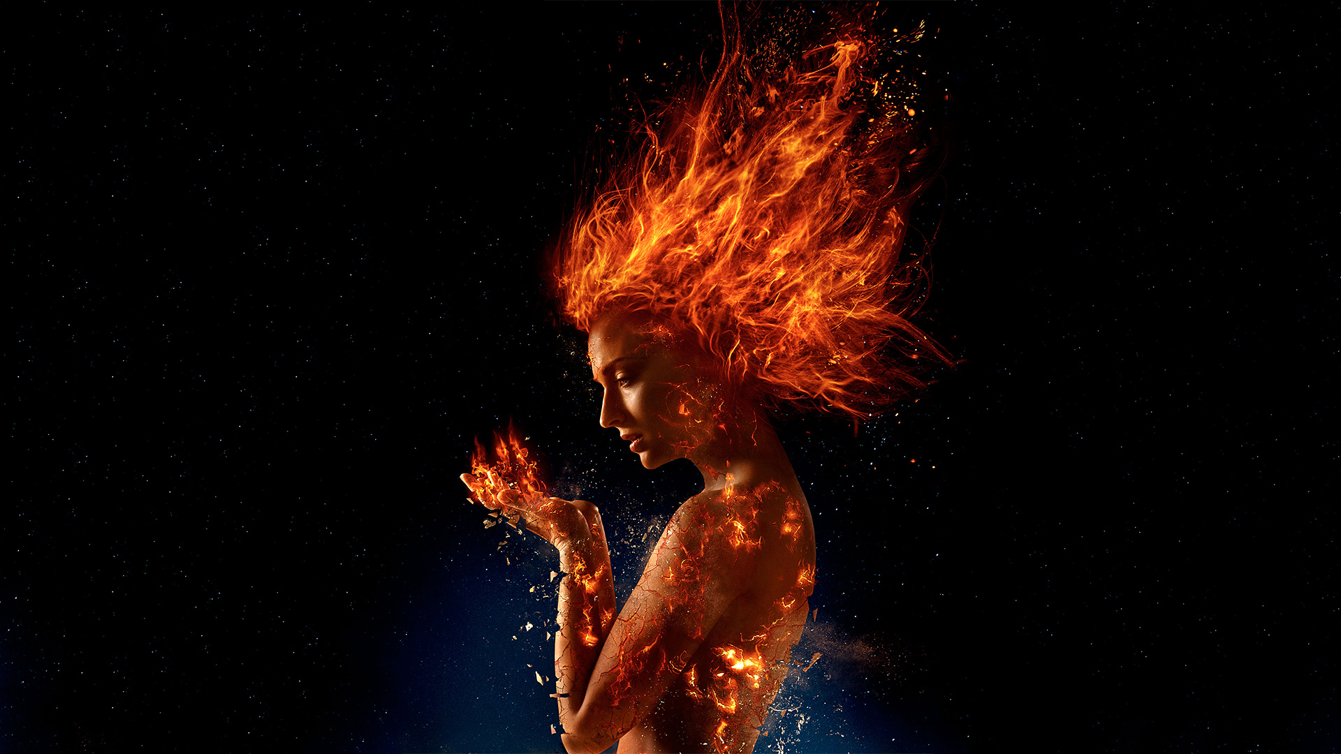 Jean Grey from X-Men: Dark Phoenix HD Wallpaper