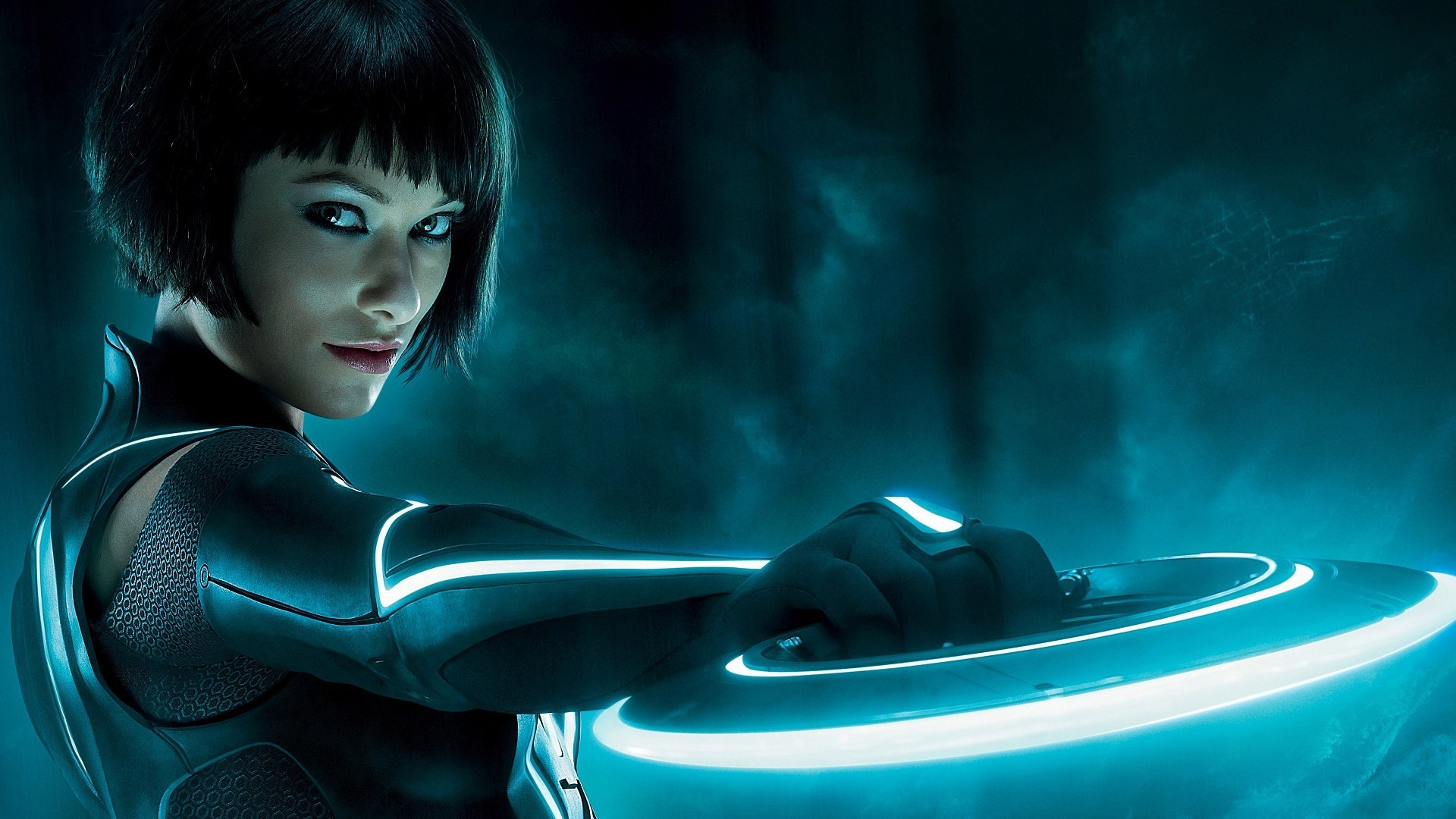 Olivia Wilde as Quorra from Tron: Legacy HD Wallpaper