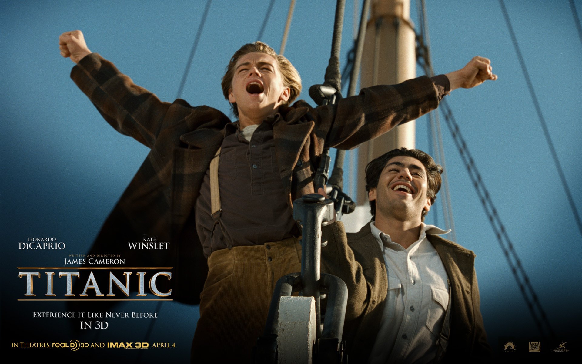 Titanic starring Leonardo DiCaprio and Kate Winslet HD Wallpaper