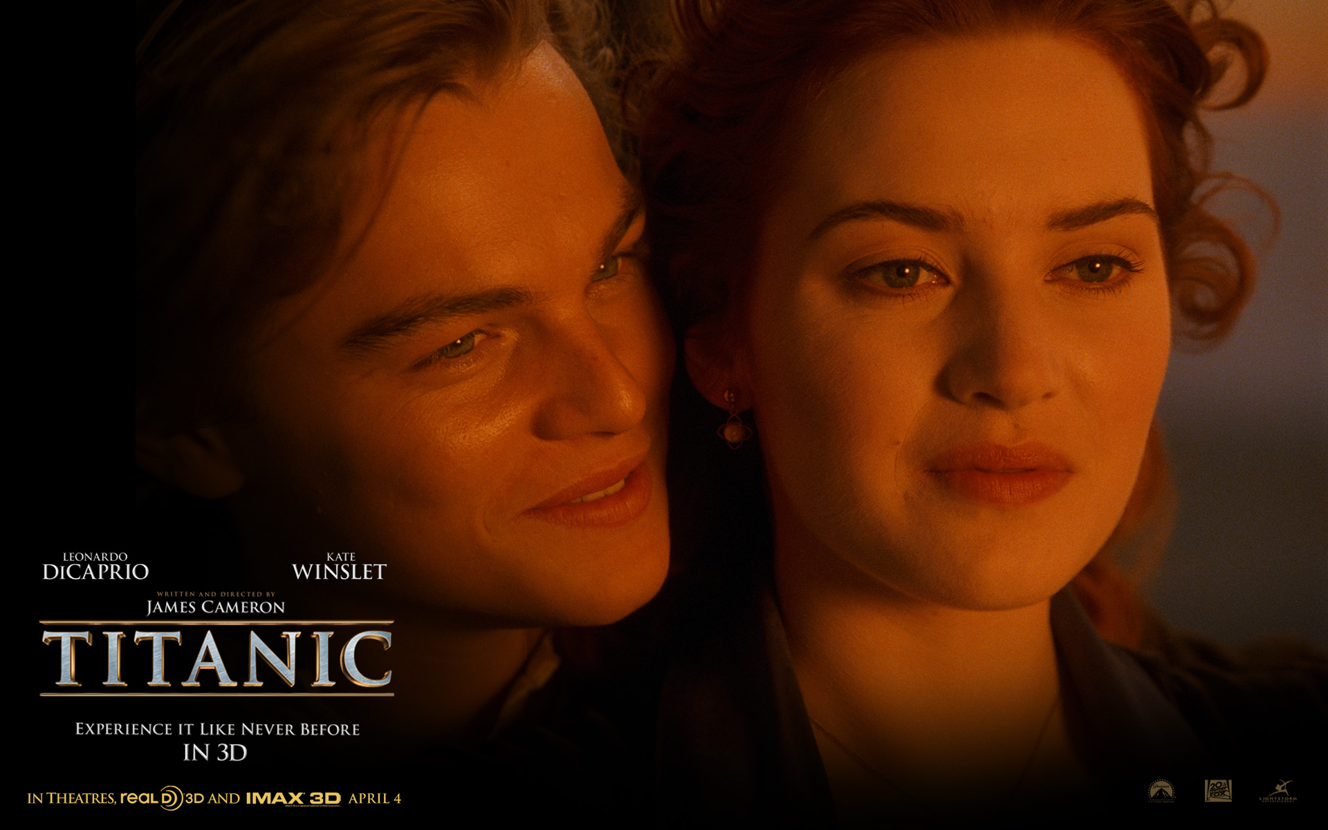 Titanic starring Leonardo DiCaprio and Kate Winslet HD Wallpaper