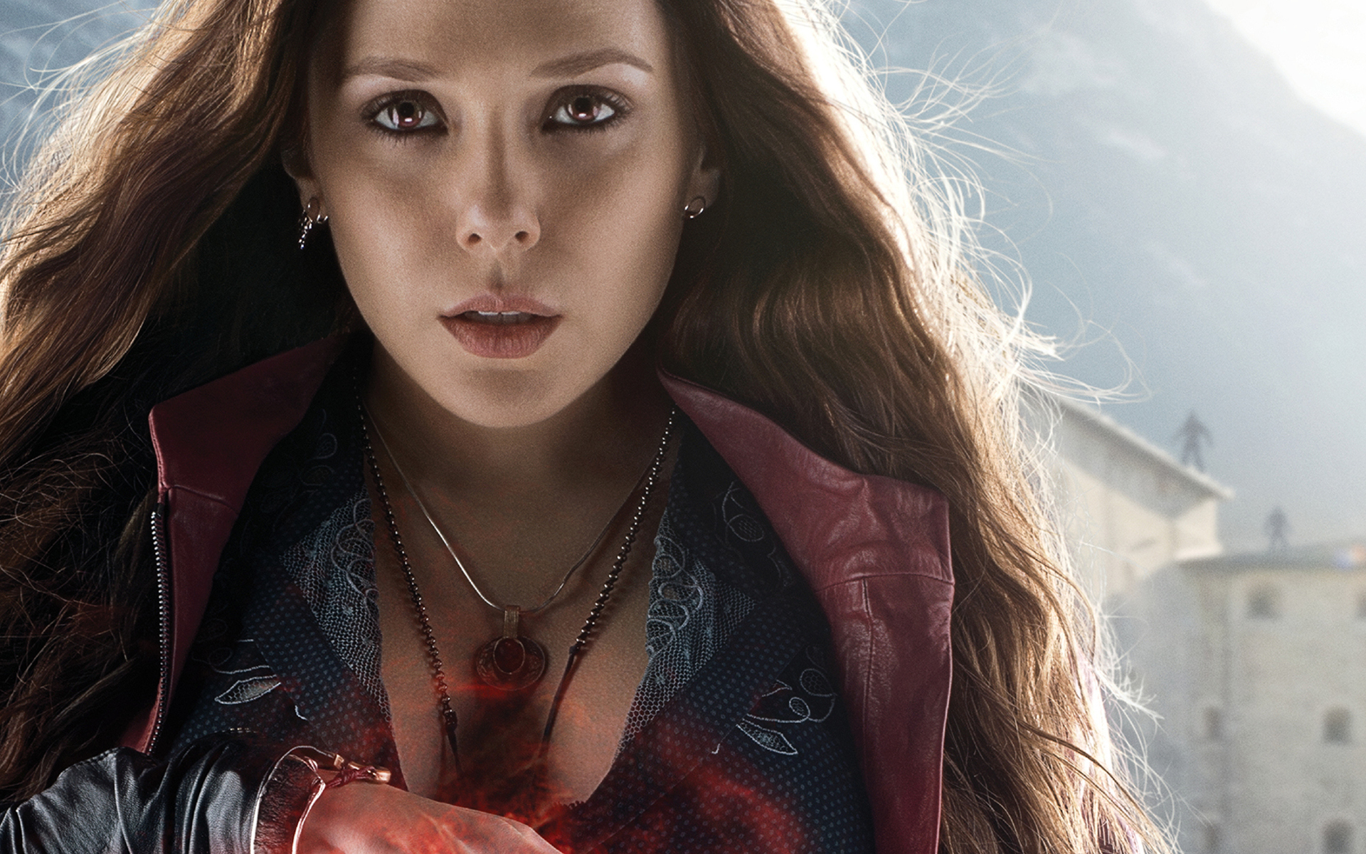 Scarlet Witch from Marvel Cinematic Universe HD Wallpaper