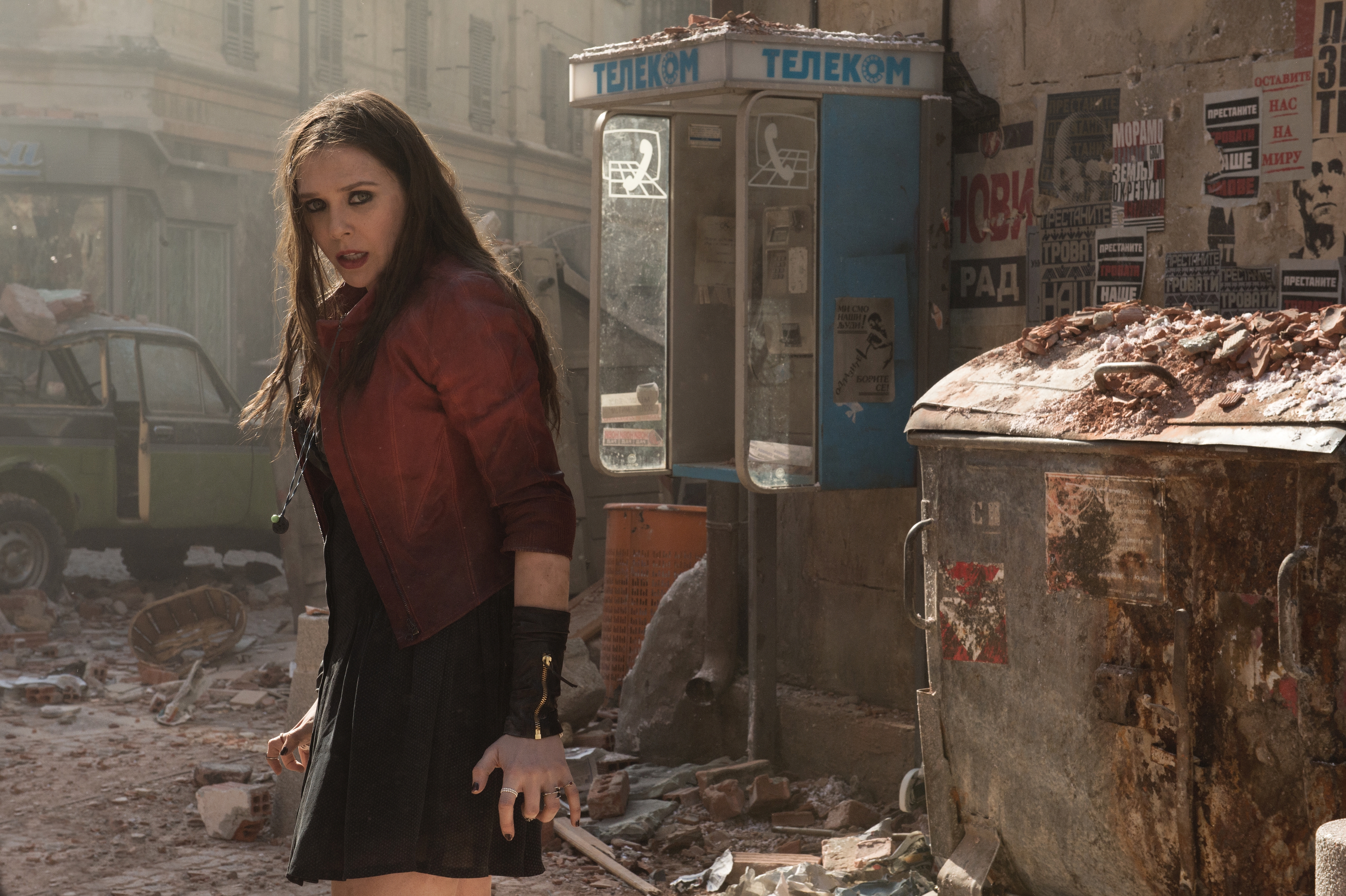 Scarlet Witch from Avengers HD Wallpaper