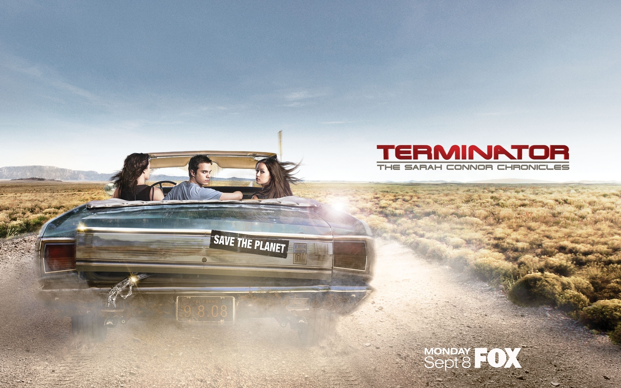 Terminator The Sarah Connor Chronicles with Summer Glau HD Wallpaper