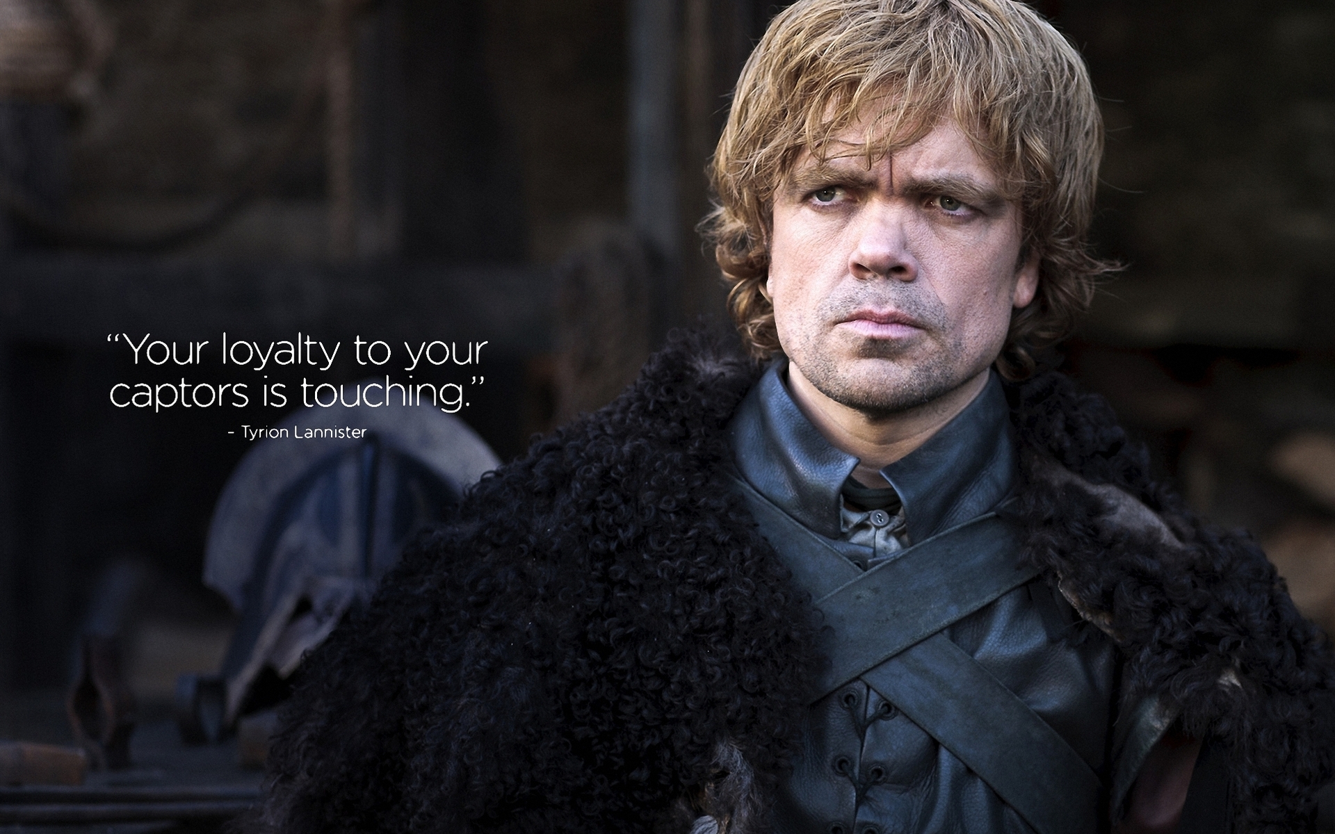 Tyrion Lannister from Game of Thrones quote HD Wallpaper
