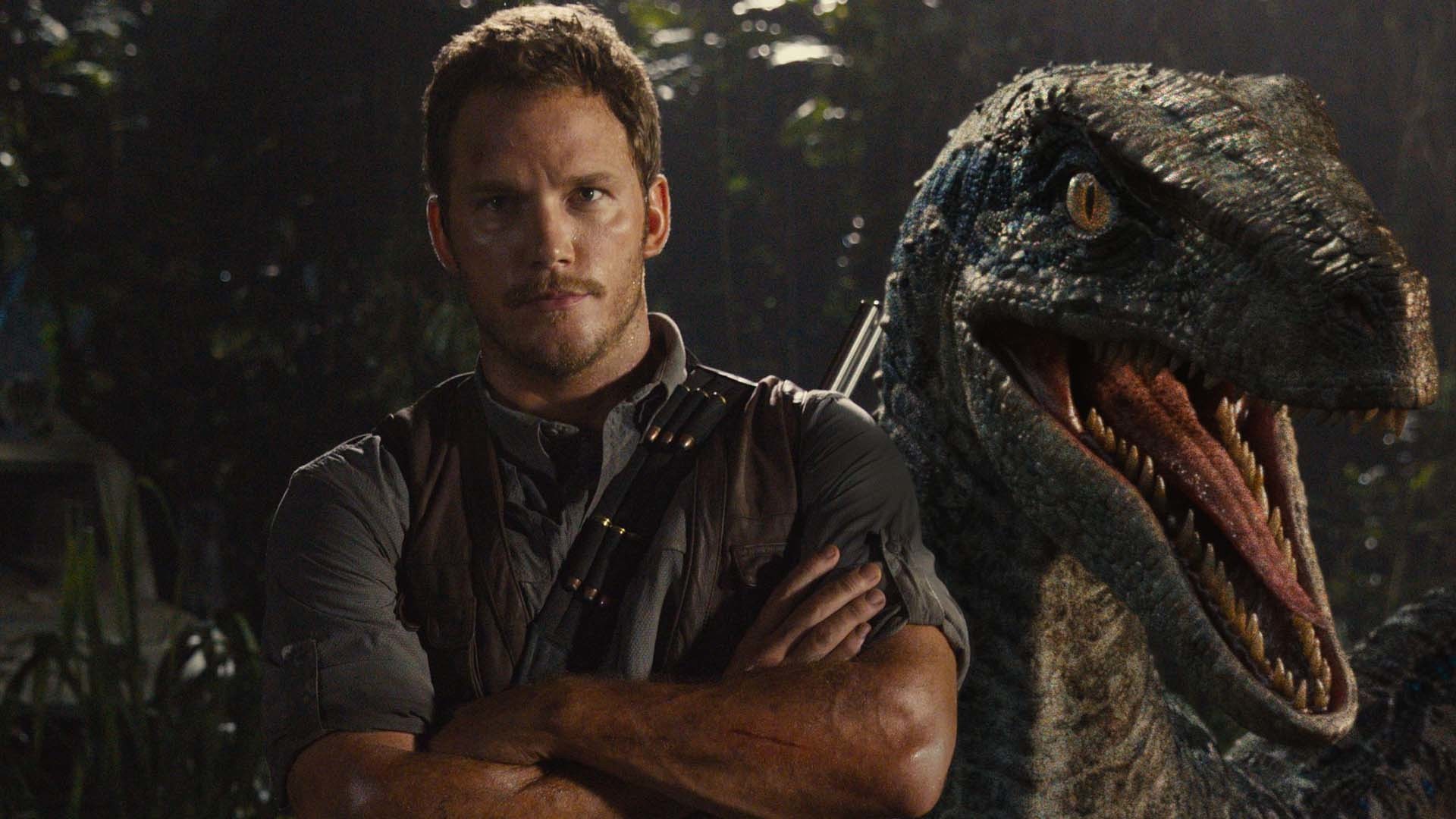 Owen Grady and Blue from Jurassic World HD Wallpaper