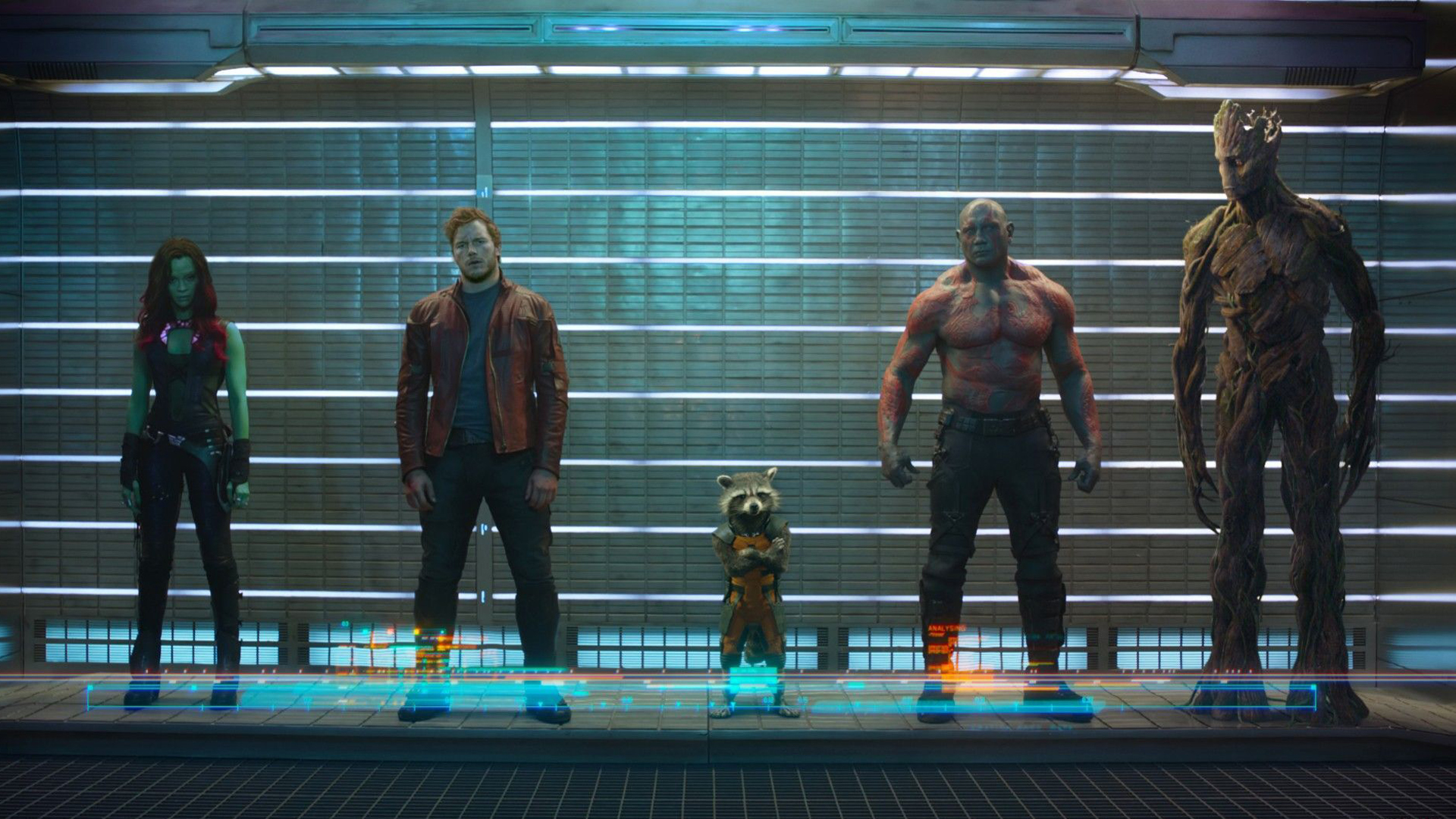 Guardians of the Galaxy characters standing HD Wallpaper