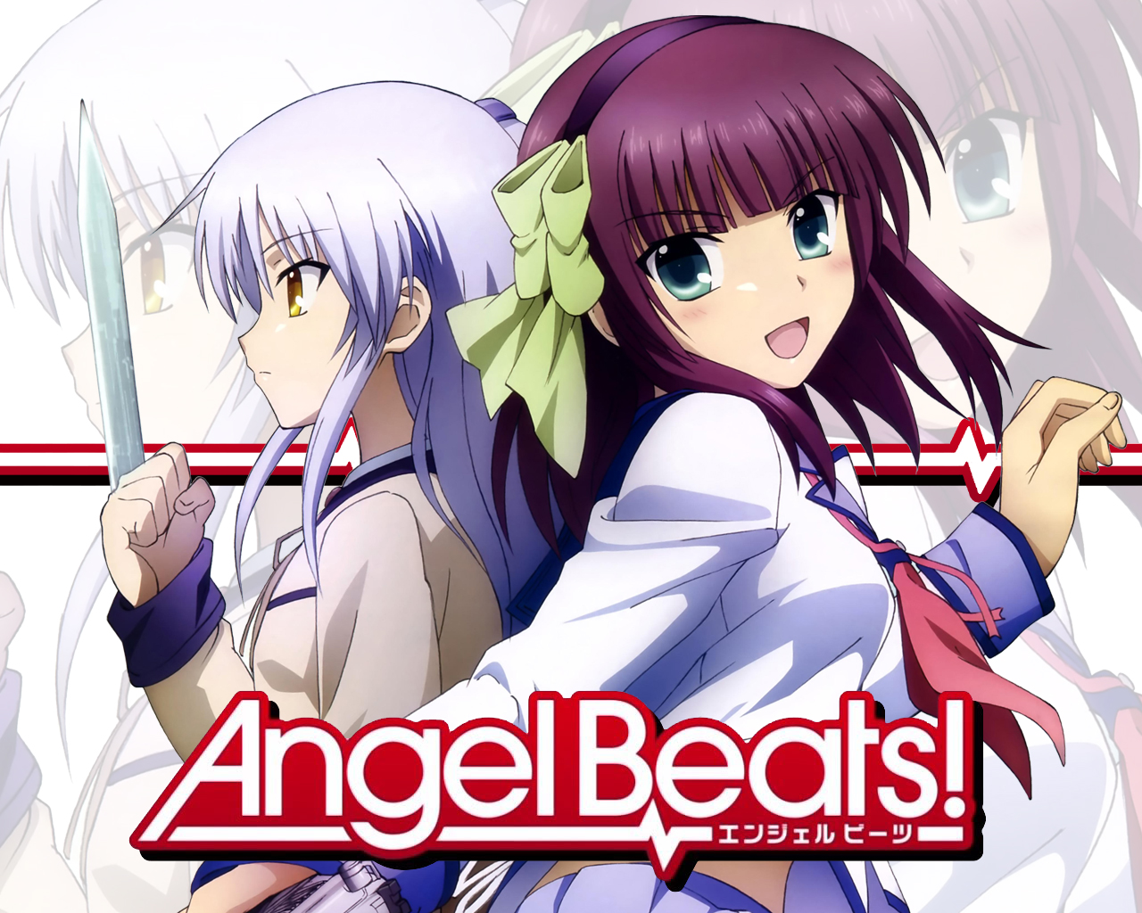 Yuri Nakamura from Angel Beats! HD Wallpaper