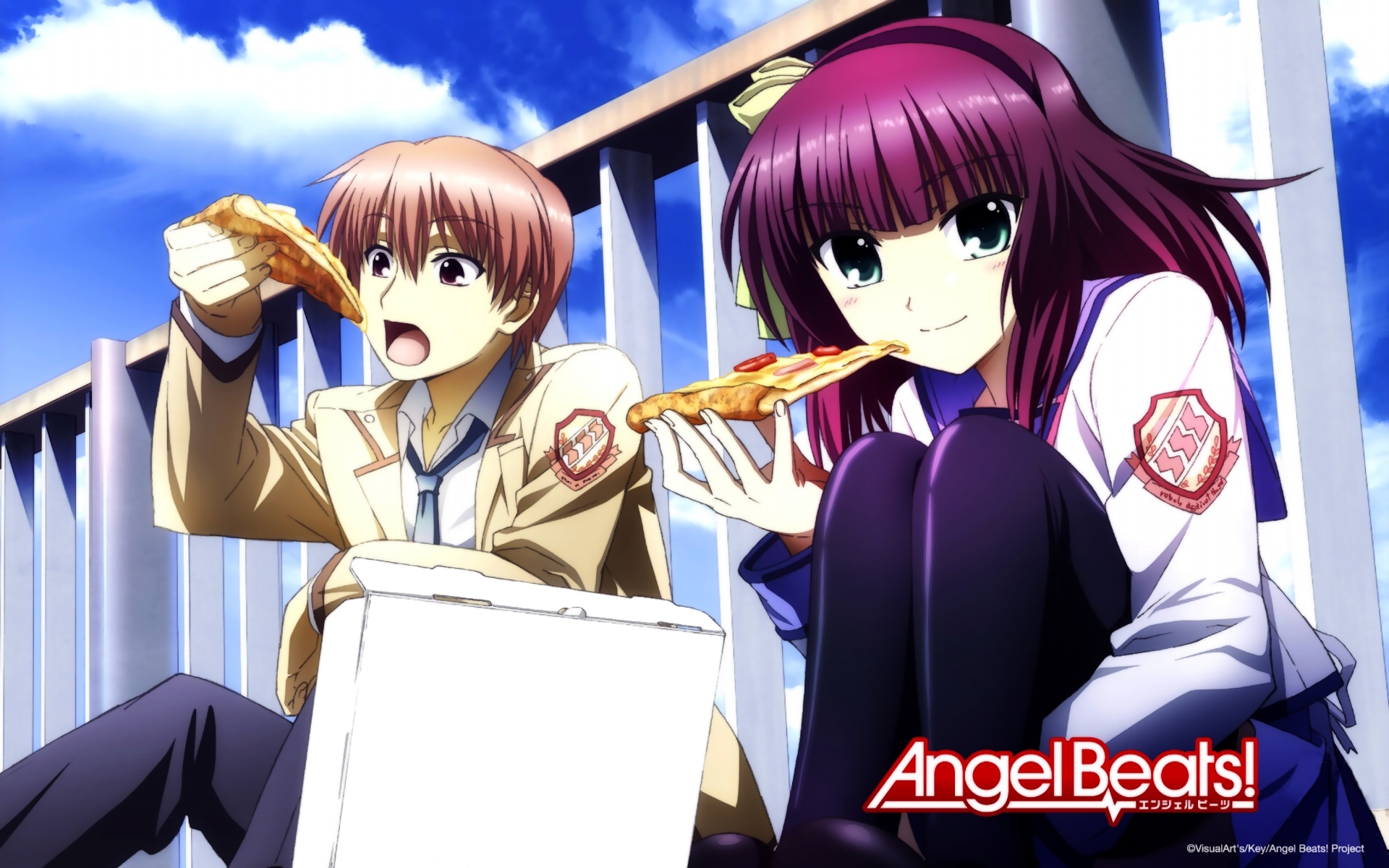 Yuri Nakamura from Angel Beats! HD Wallpaper
