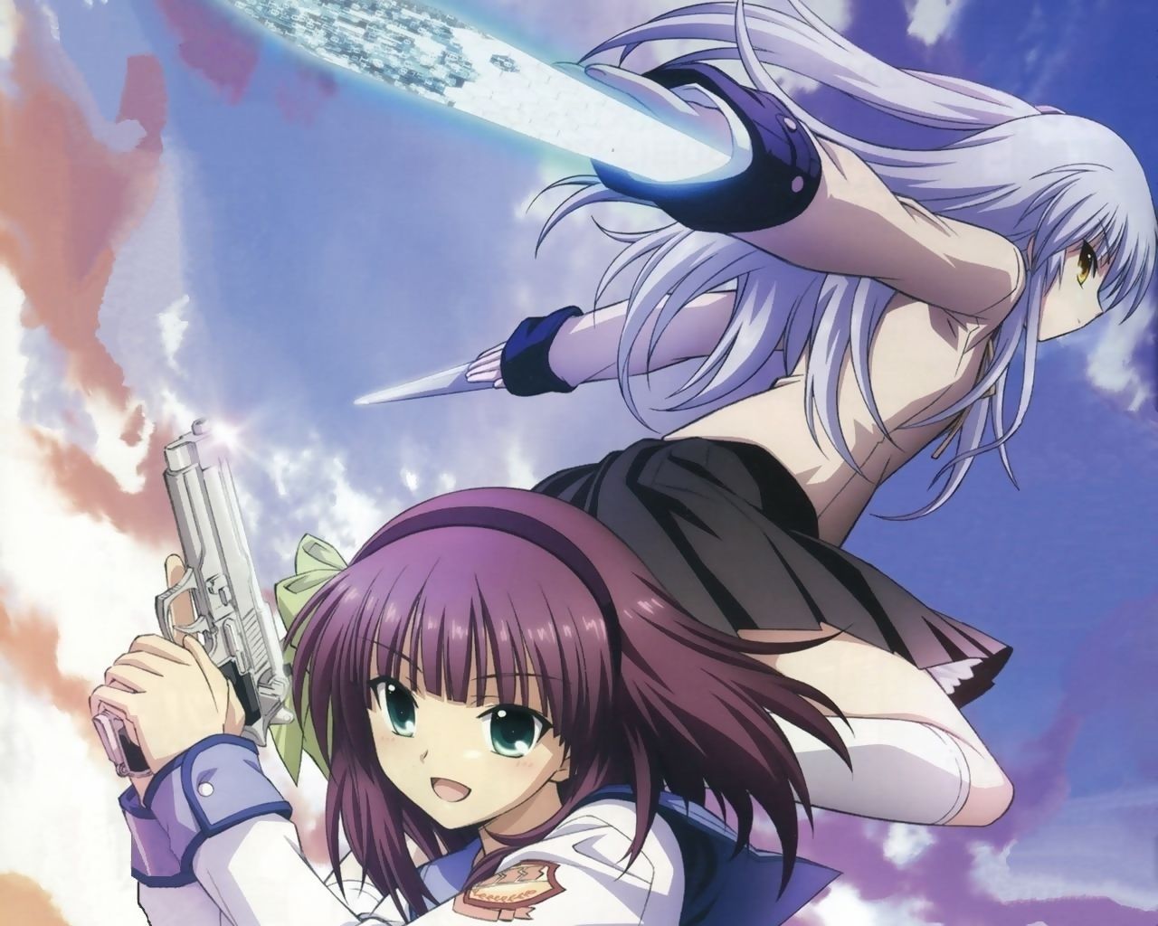 Yuri Nakamura from Angel Beats! HD Wallpaper