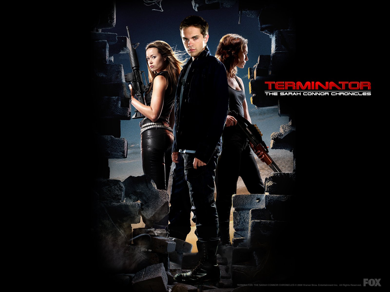 Terminator: The Sarah Connor Chronicles Poster HD Wallpaper