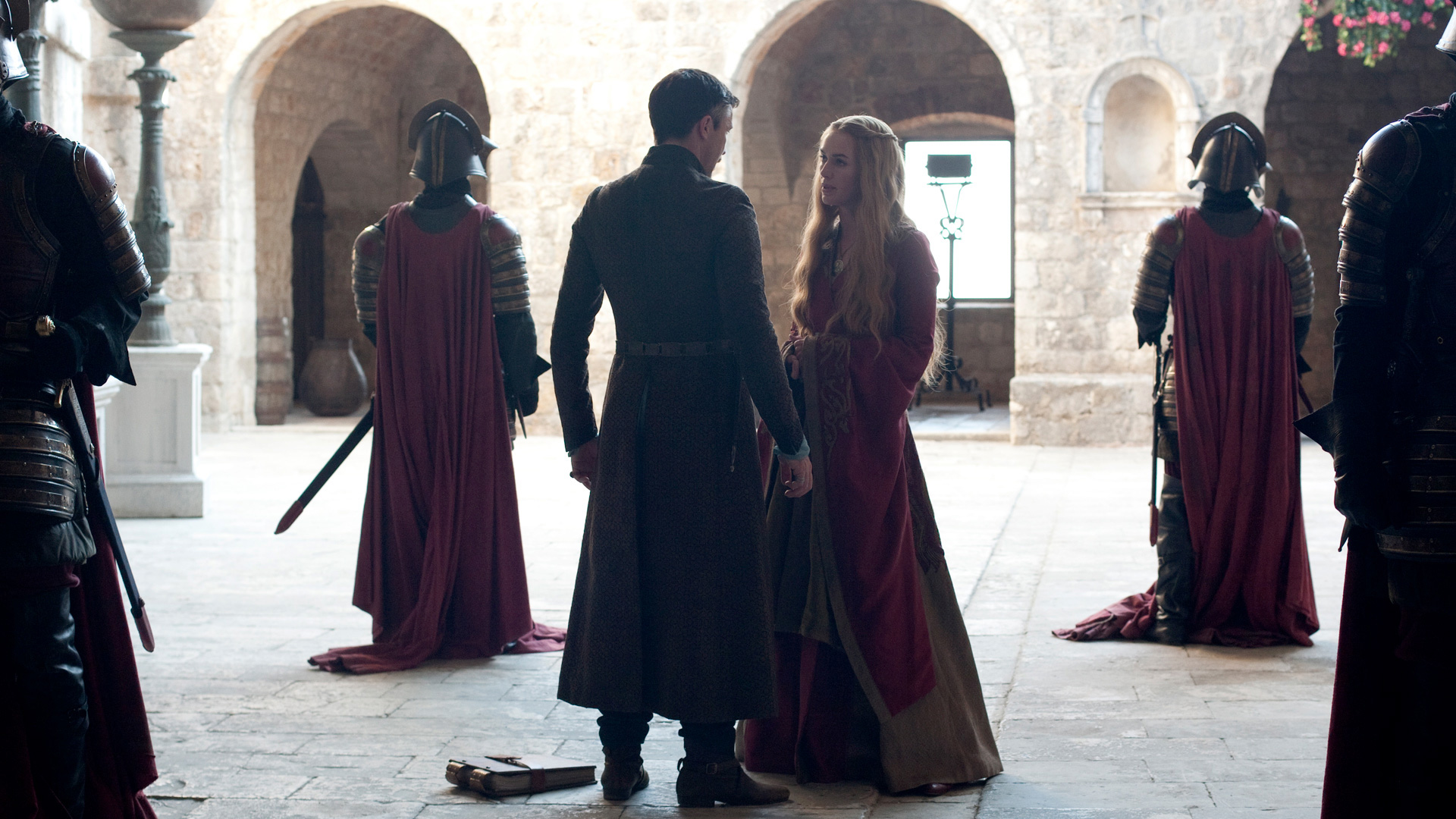 Cersei Lannister and Jaime Lannister from Game of Thrones HD Wallpaper