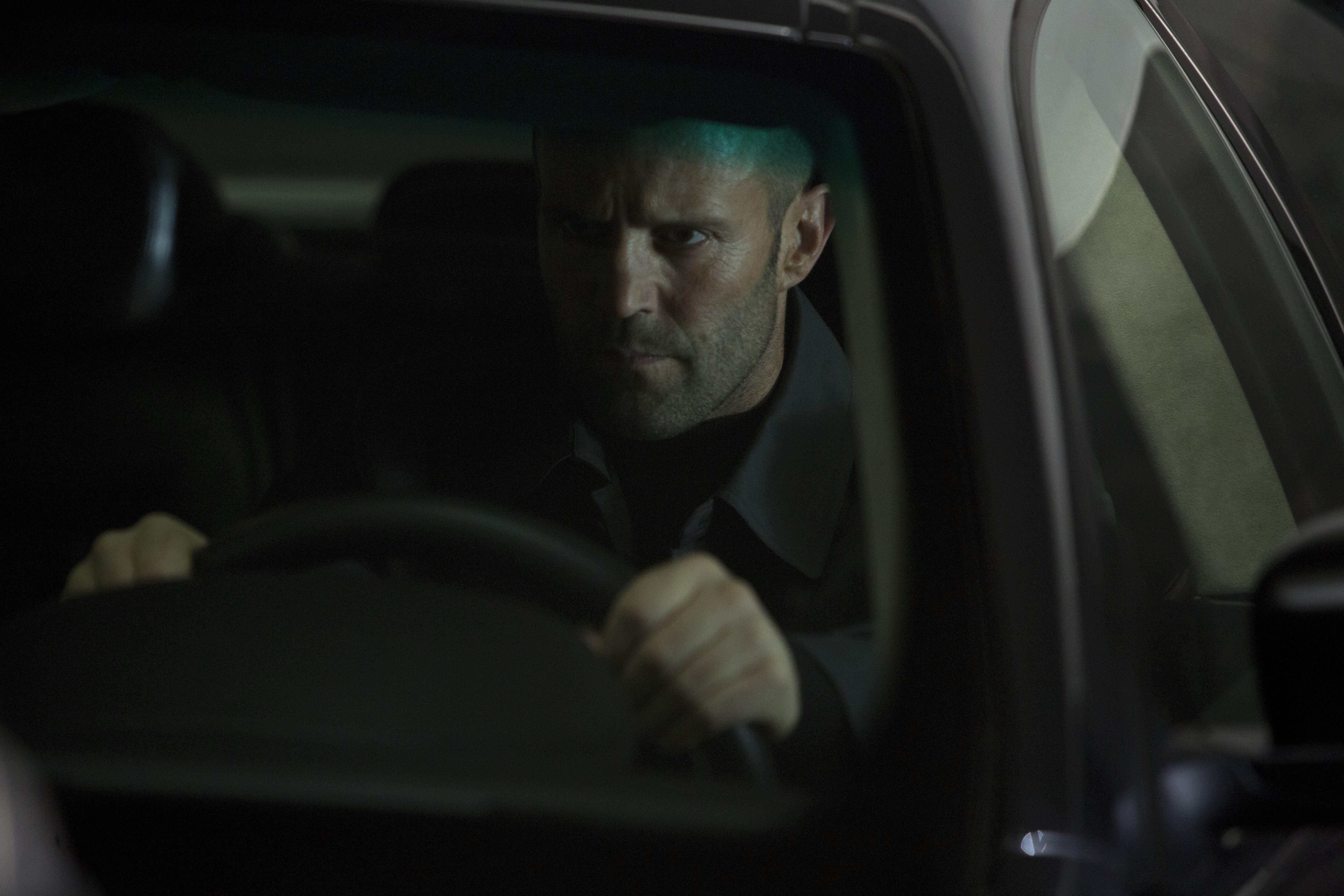 Jason Statham driving a car HD Wallpaper