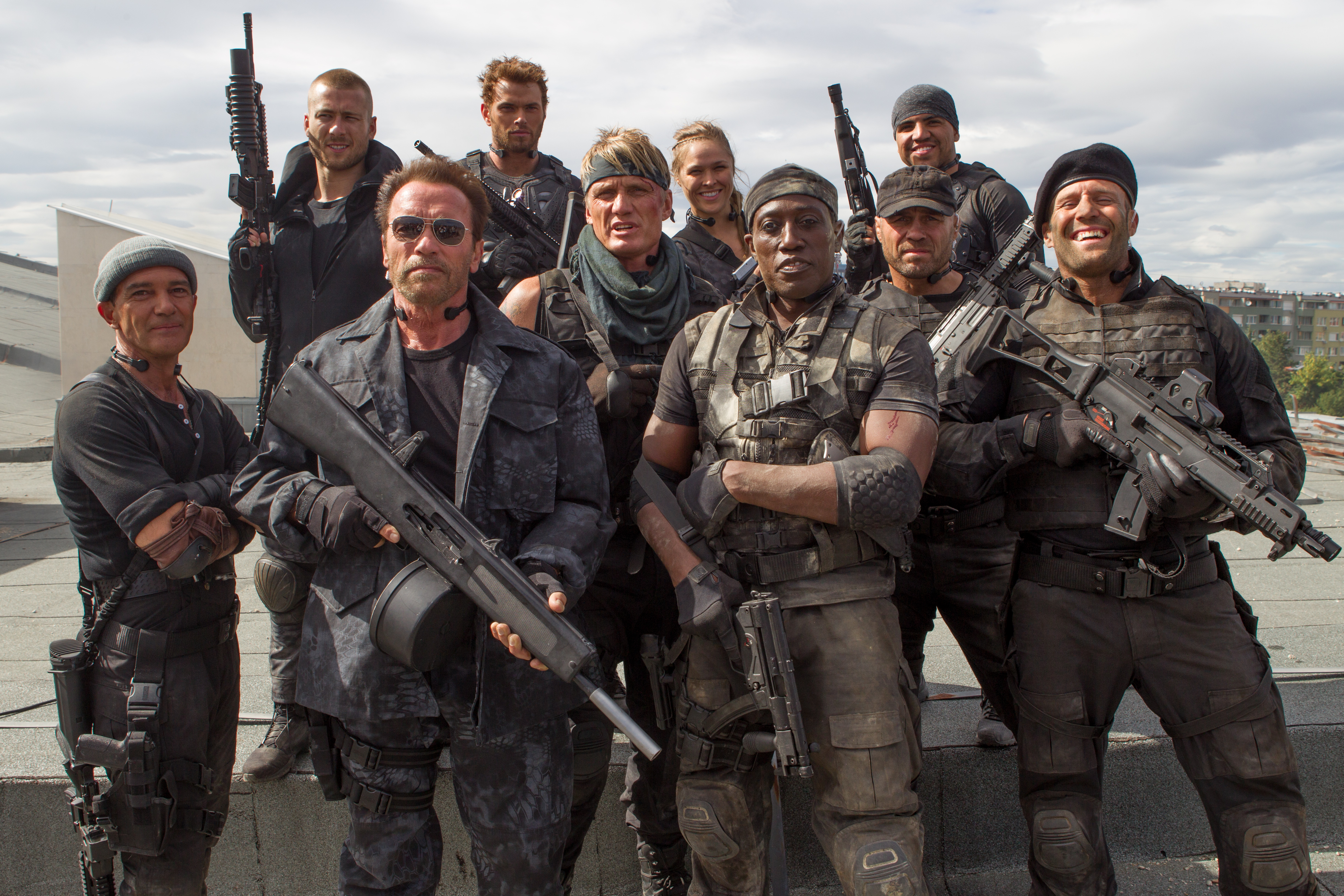 The Expendables 3 Cast HD Wallpaper
