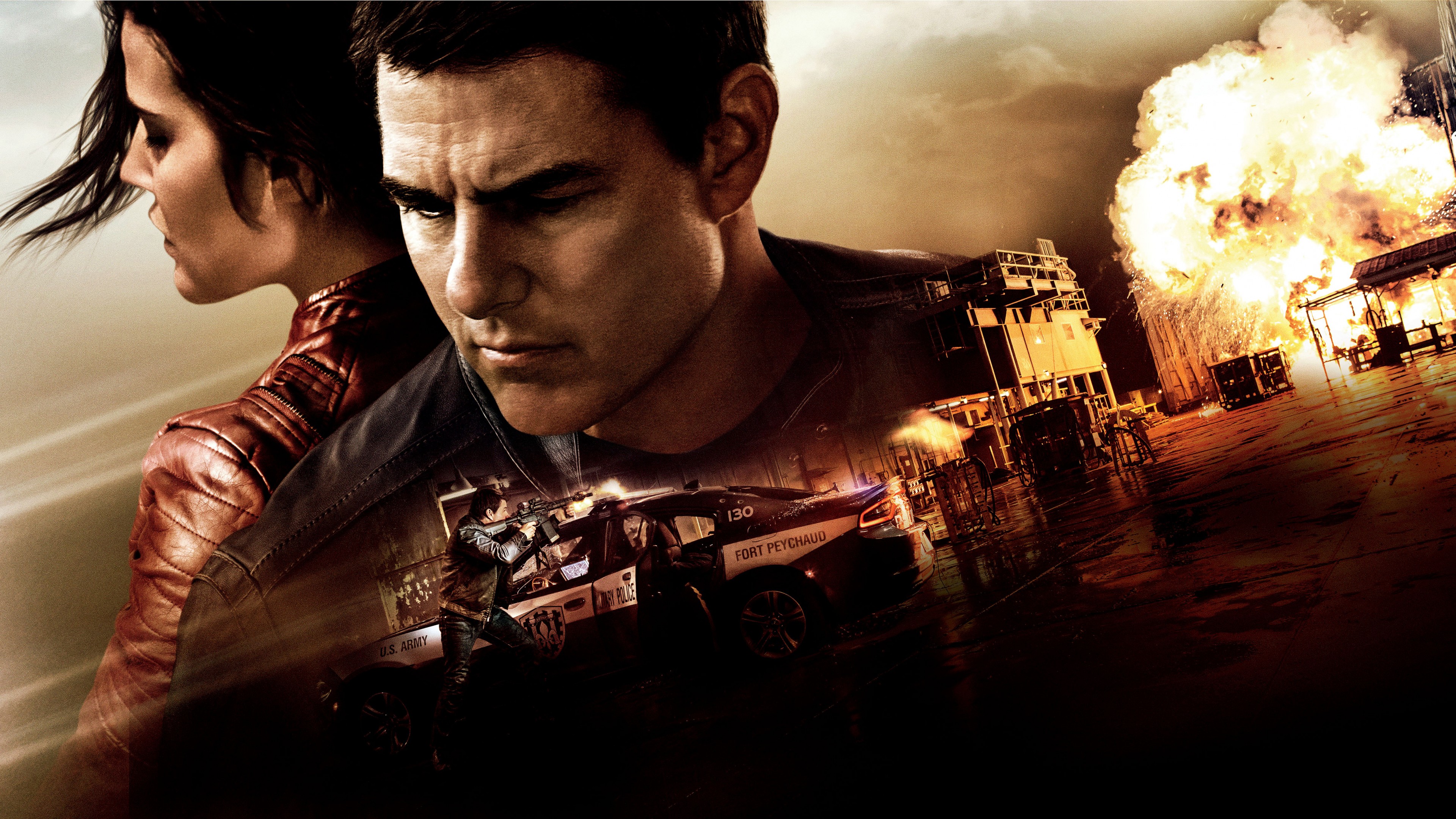 Tom Cruise and woman in Mission: Impossible HD Wallpaper