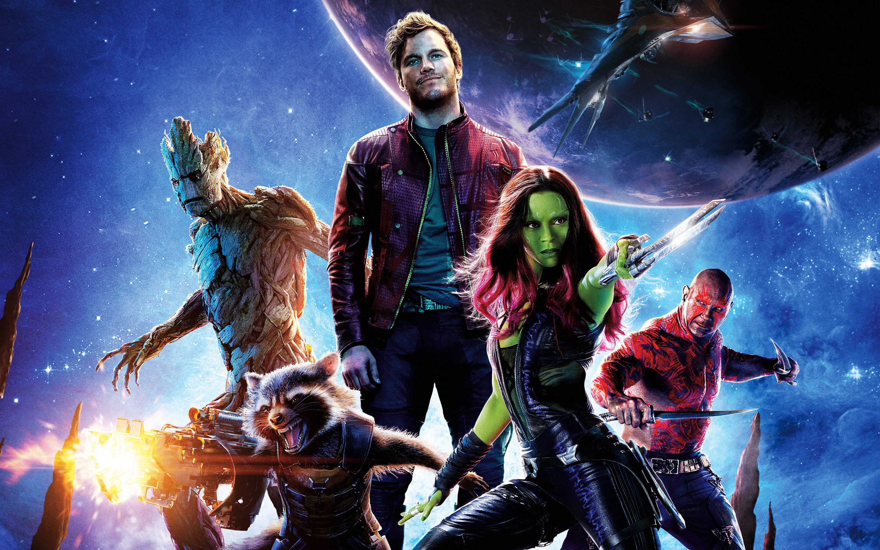 Guardians of the Galaxy characters HD Wallpaper