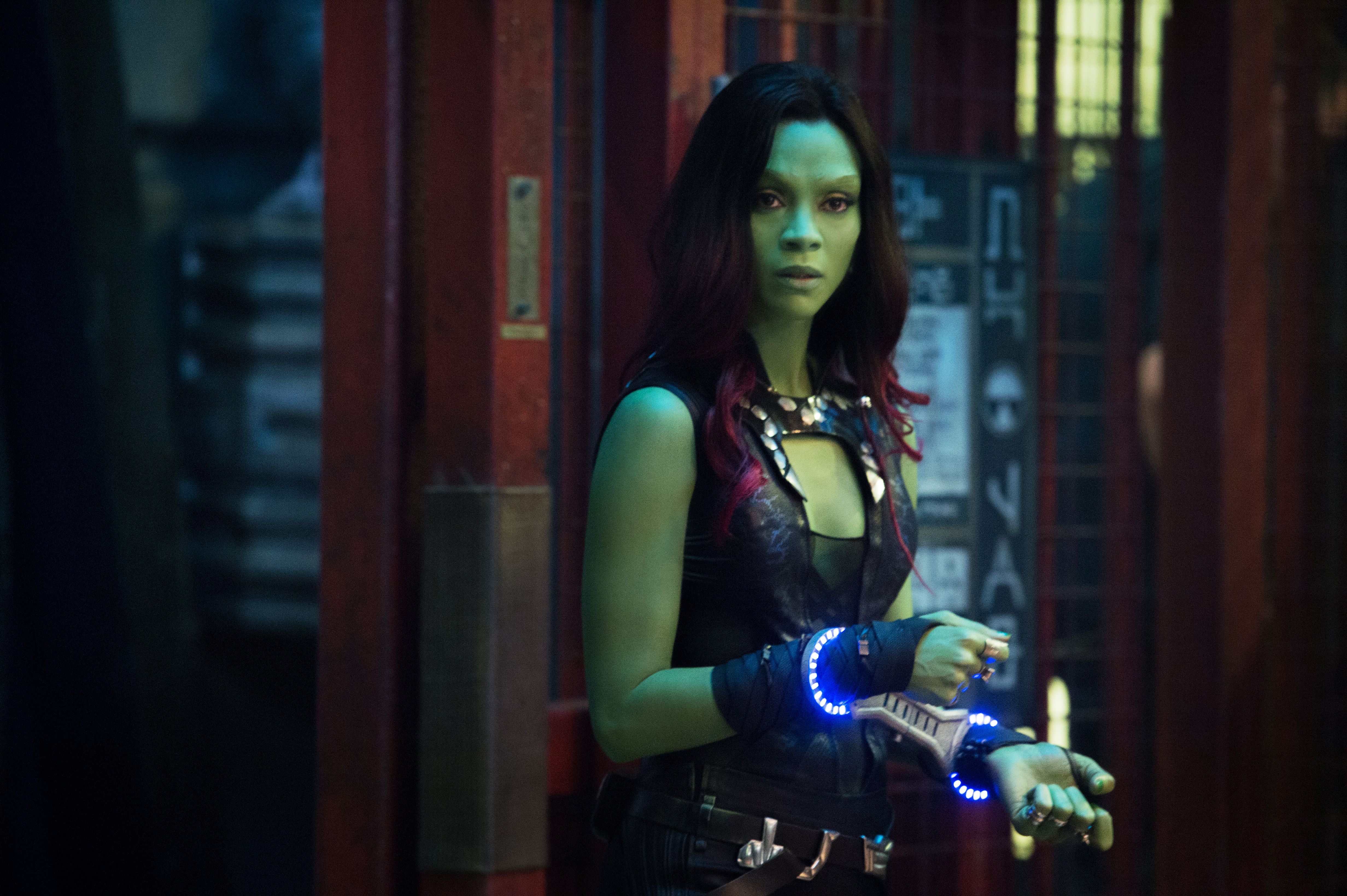 Gamora from Guardians of the Galaxy HD Wallpaper