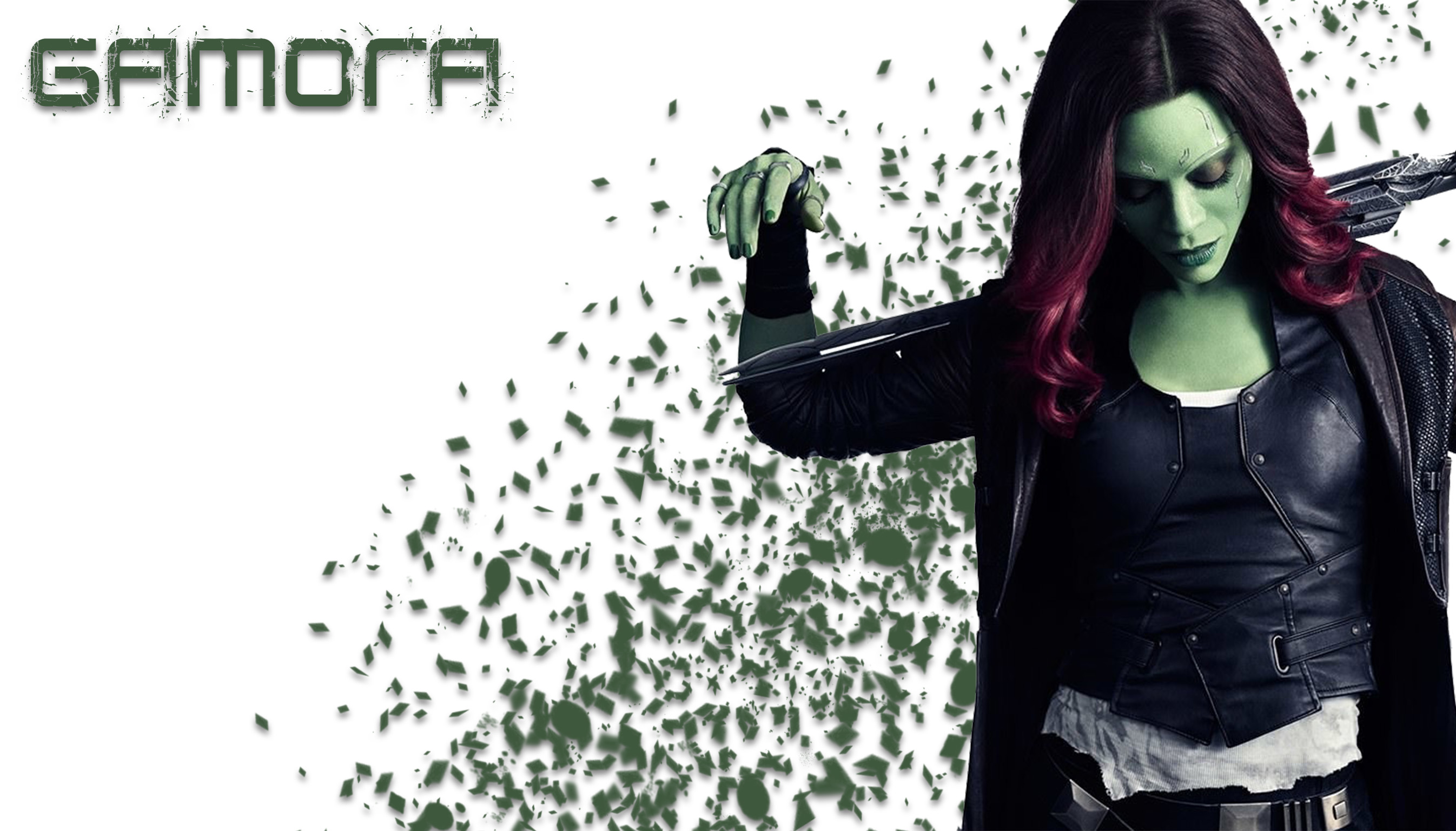 Gamora from Guardians of the Galaxy HD Wallpaper