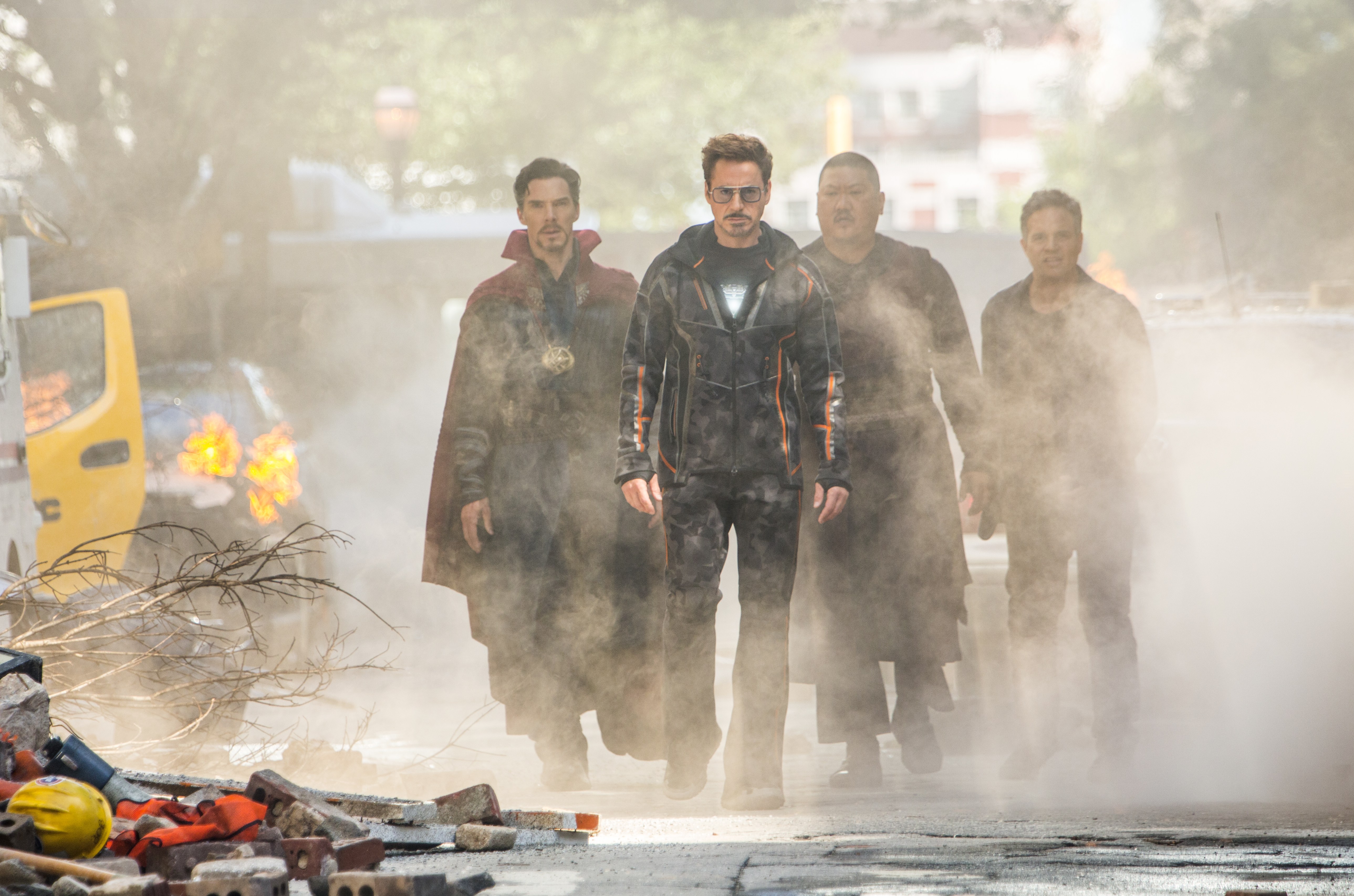 Doctor Strange and Iron Man from Avengers HD Wallpaper