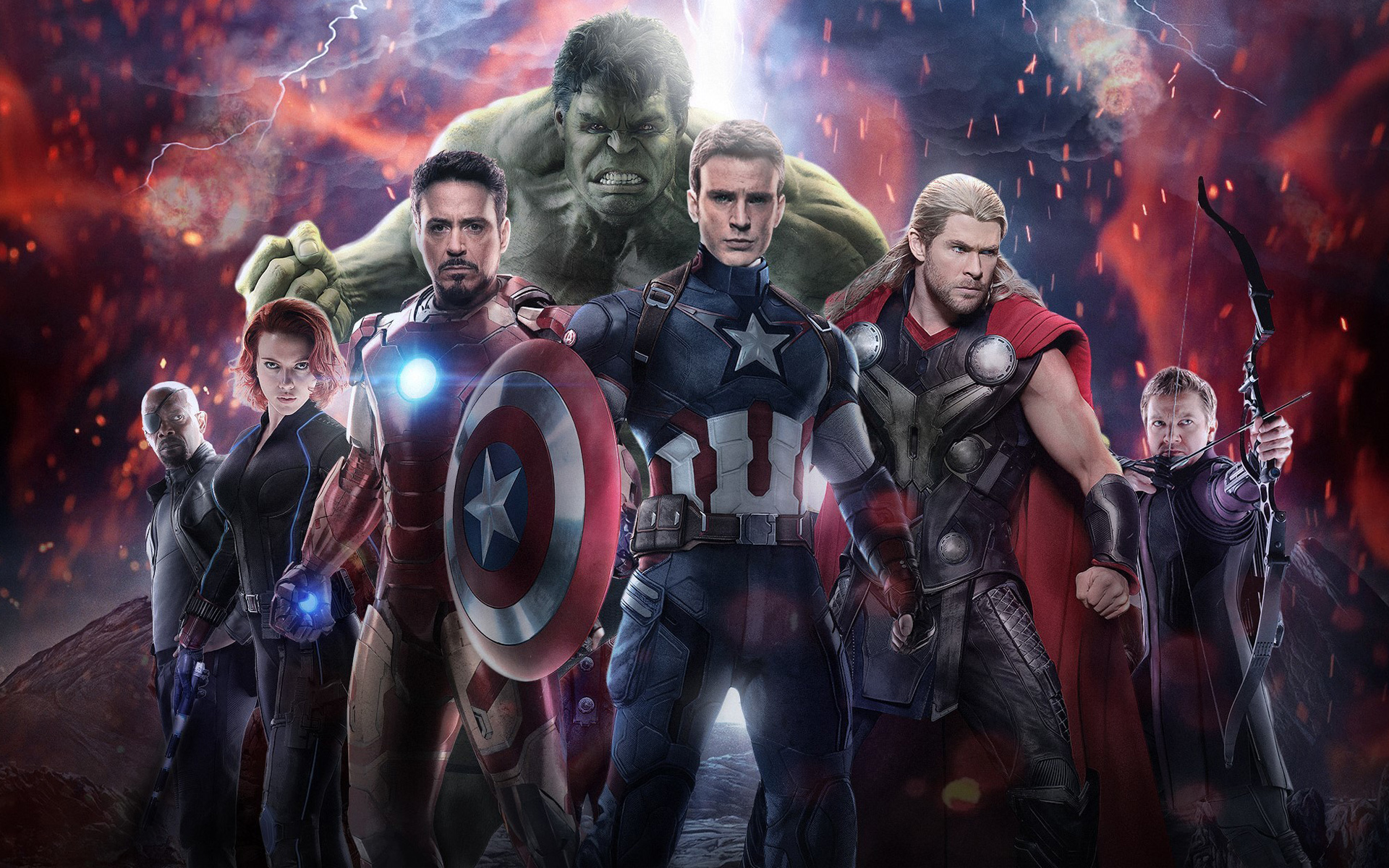 Avengers from Marvel Comics HD Wallpaper