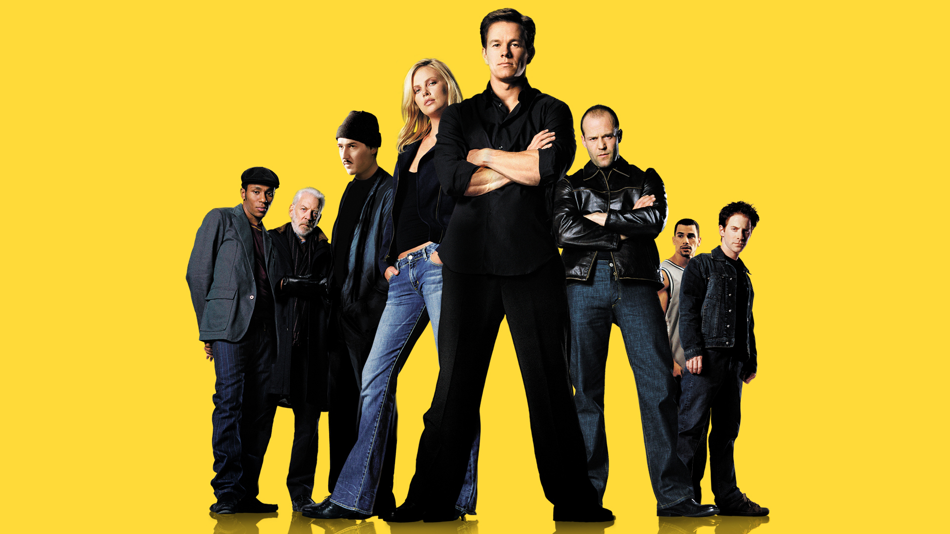 The Italian Job Cast HD Wallpaper