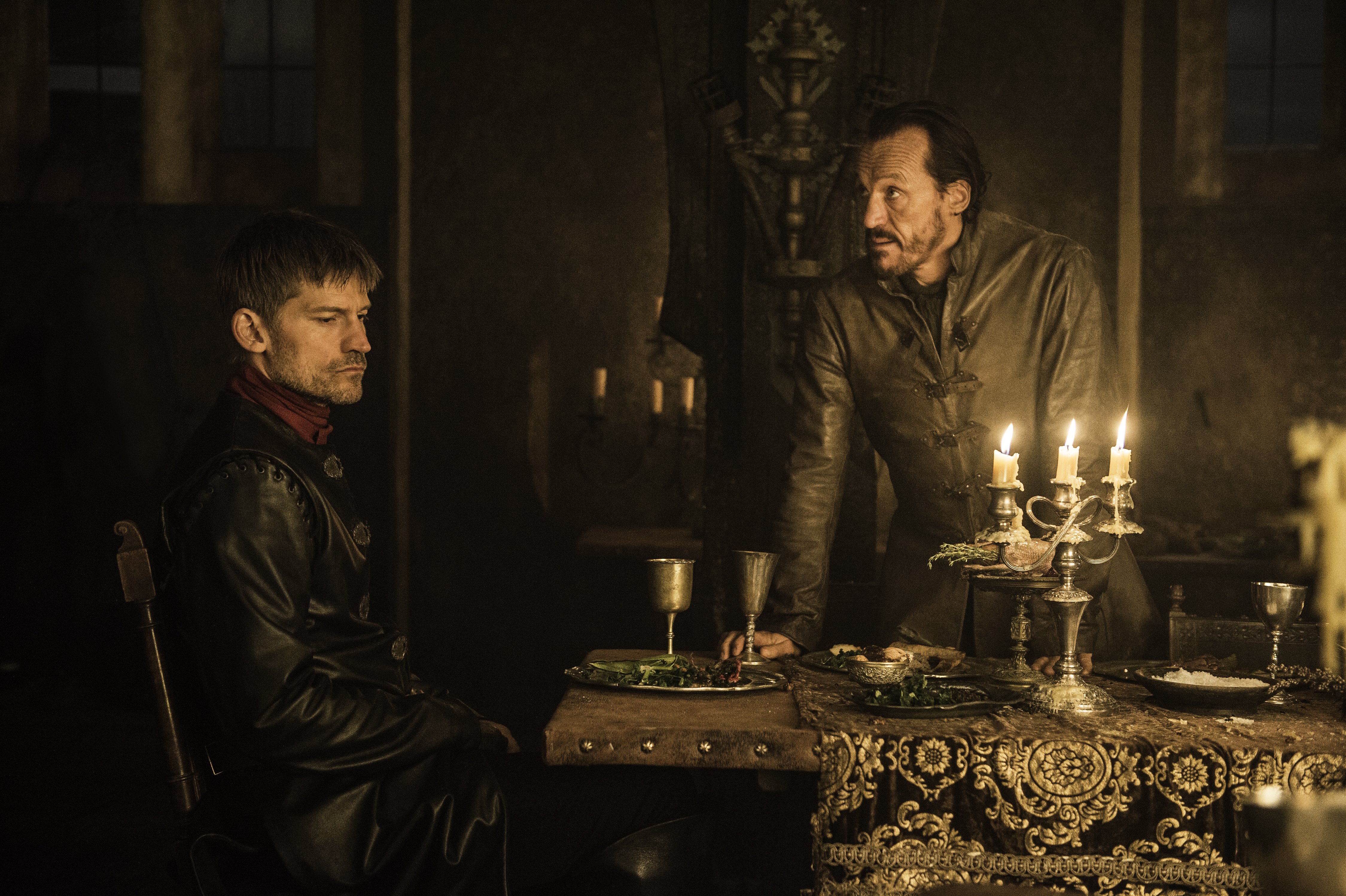 Jaime Lannister and Bronn from Game of Thrones HD Wallpaper