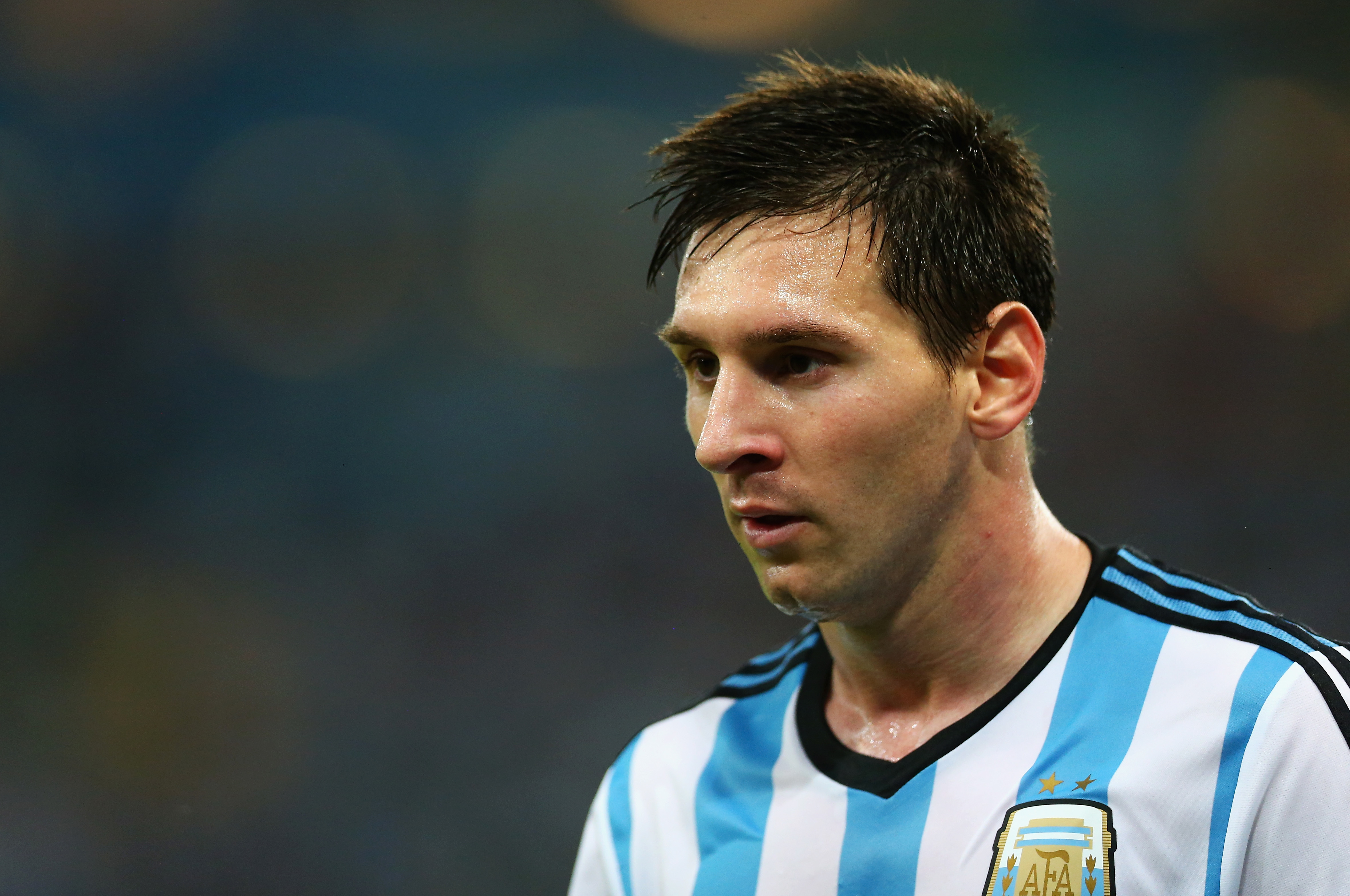 Lionel Messi from Argentina National Football Team HD Wallpaper