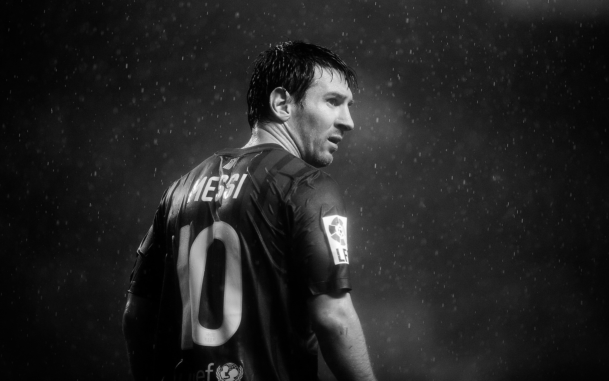 Lionel Messi from FC Barcelona HD Wallpaper