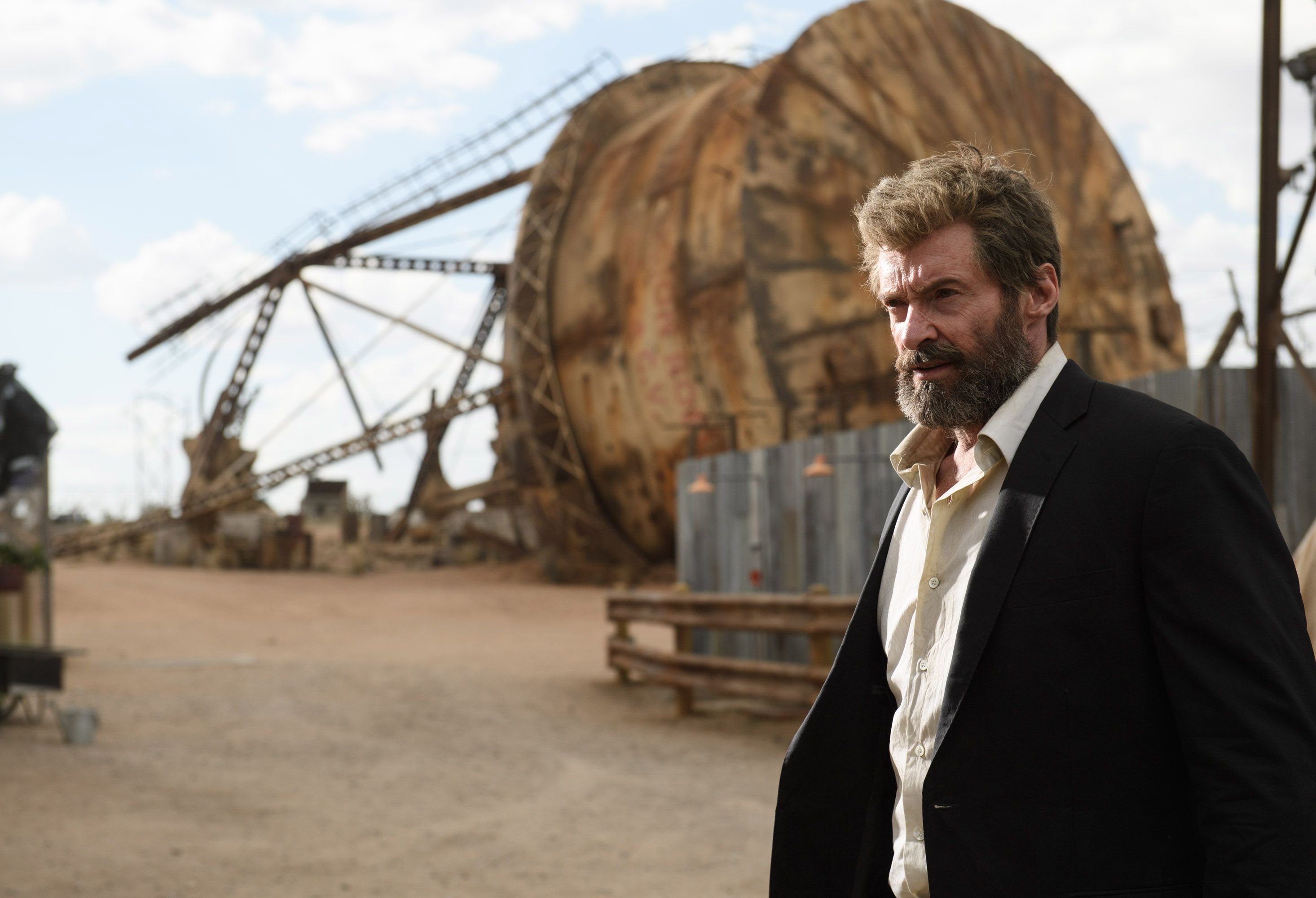 Hugh Jackman in Logan HD Wallpaper