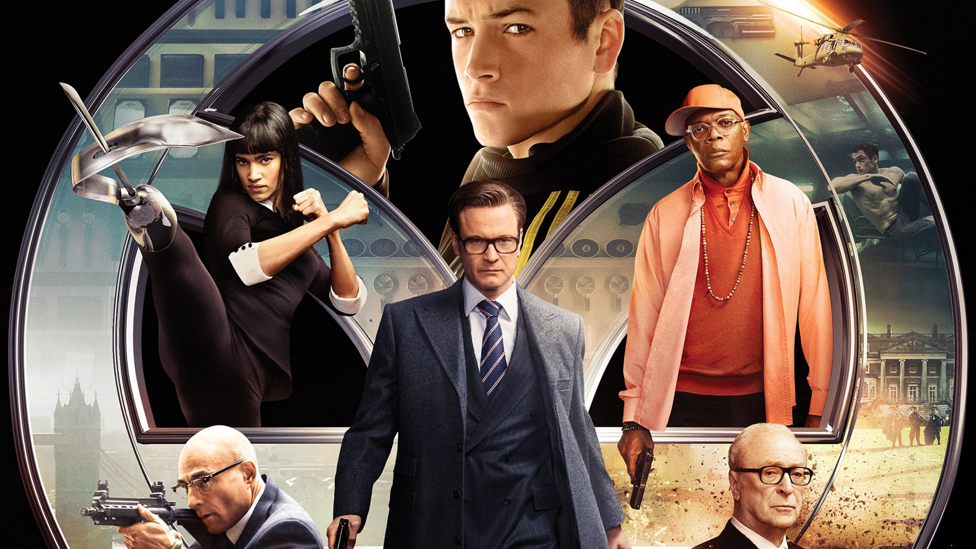 Kingsman: The Secret Service Movie Poster HD Wallpaper