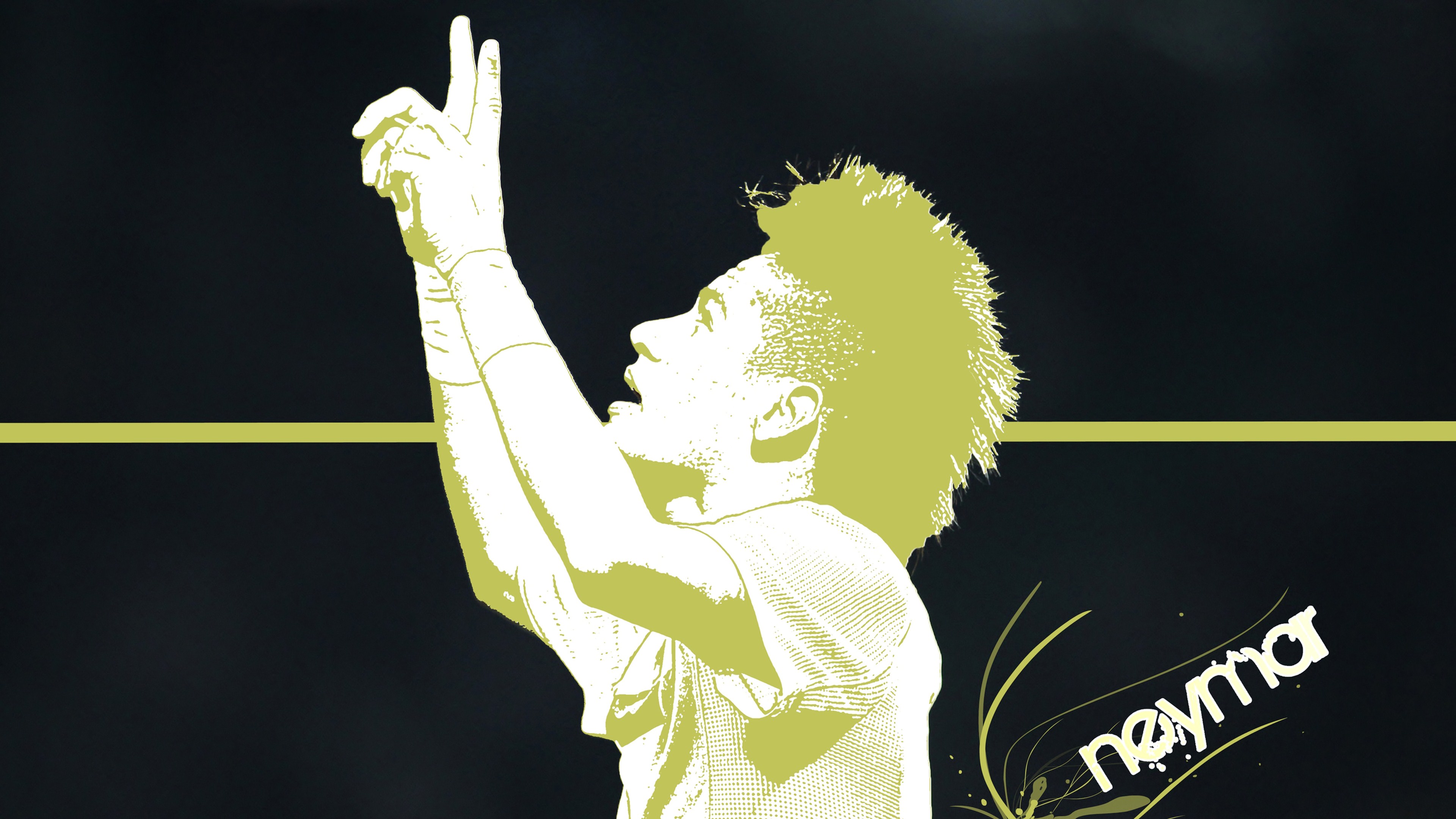 Neymar Jr 4K HD Wallpaper