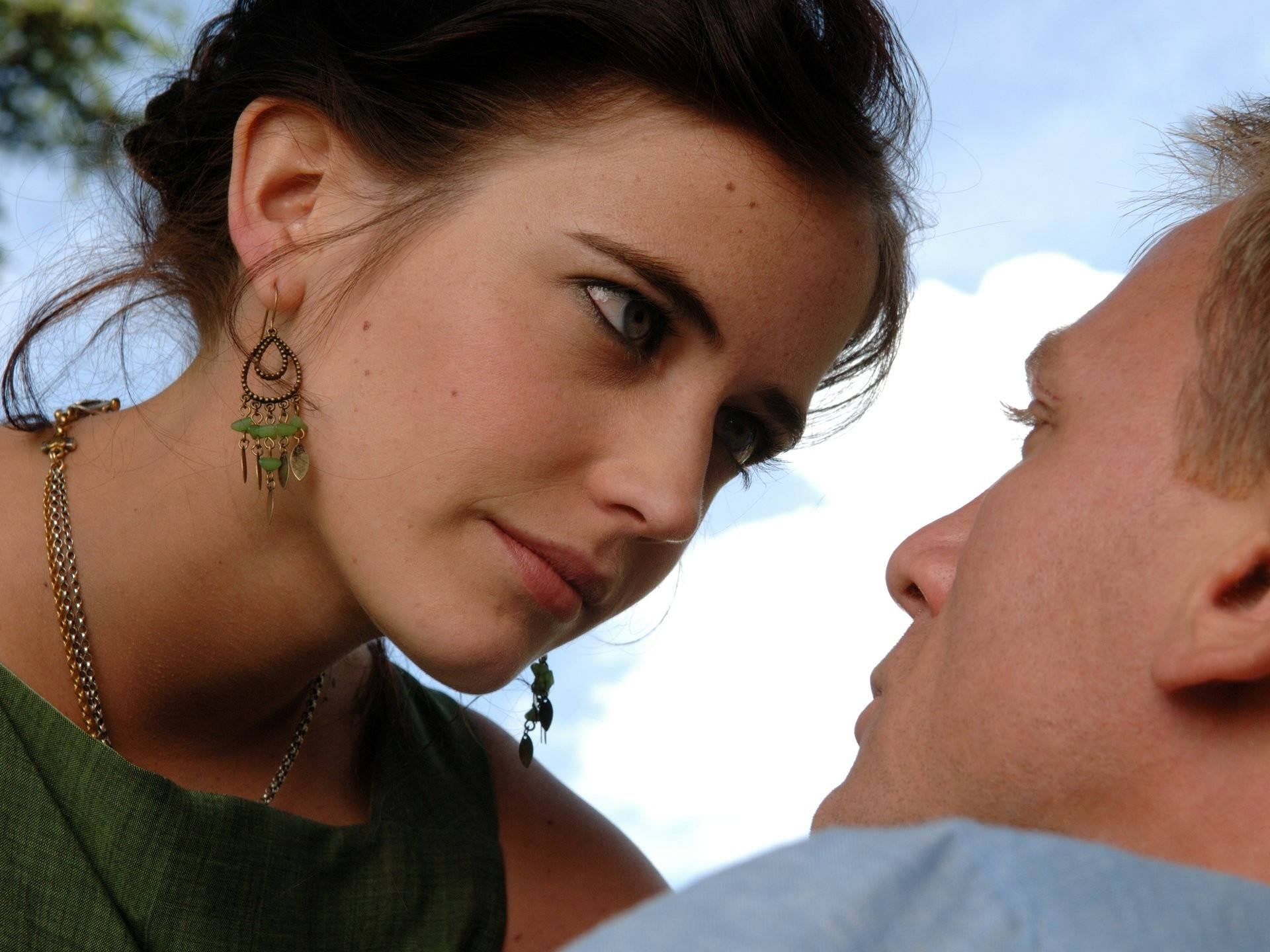 Eva Green and Daniel Craig HD Wallpaper