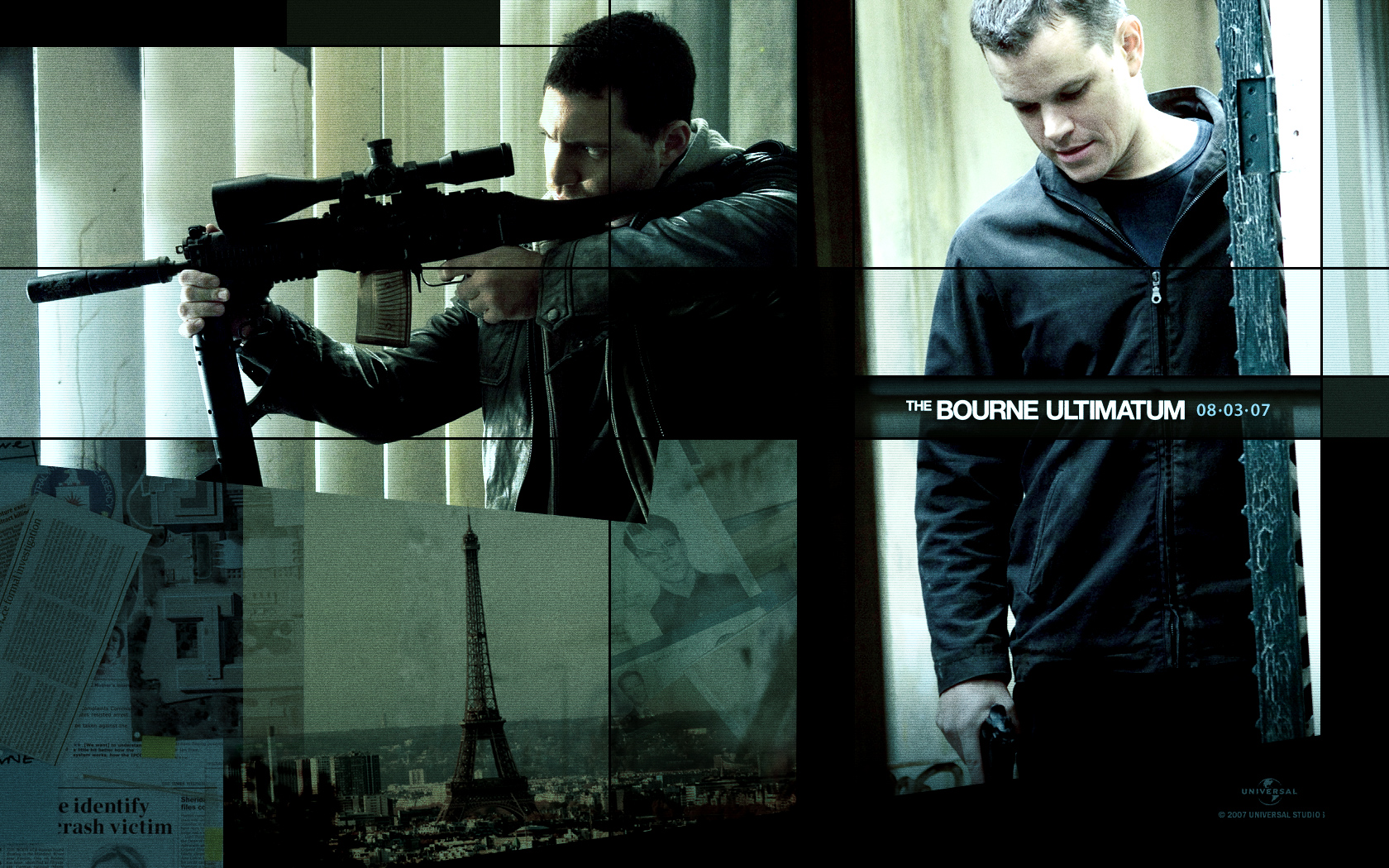Jason Bourne from The Bourne Ultimatum HD Wallpaper