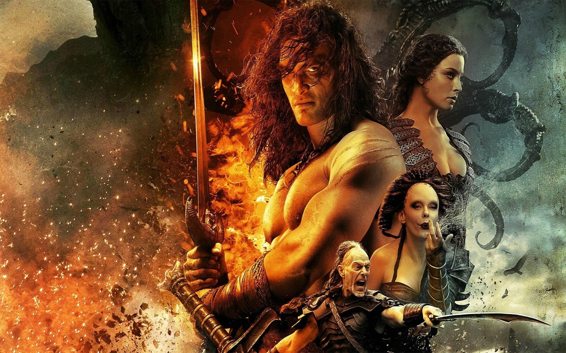 Conan the Barbarian movie poster HD Wallpaper