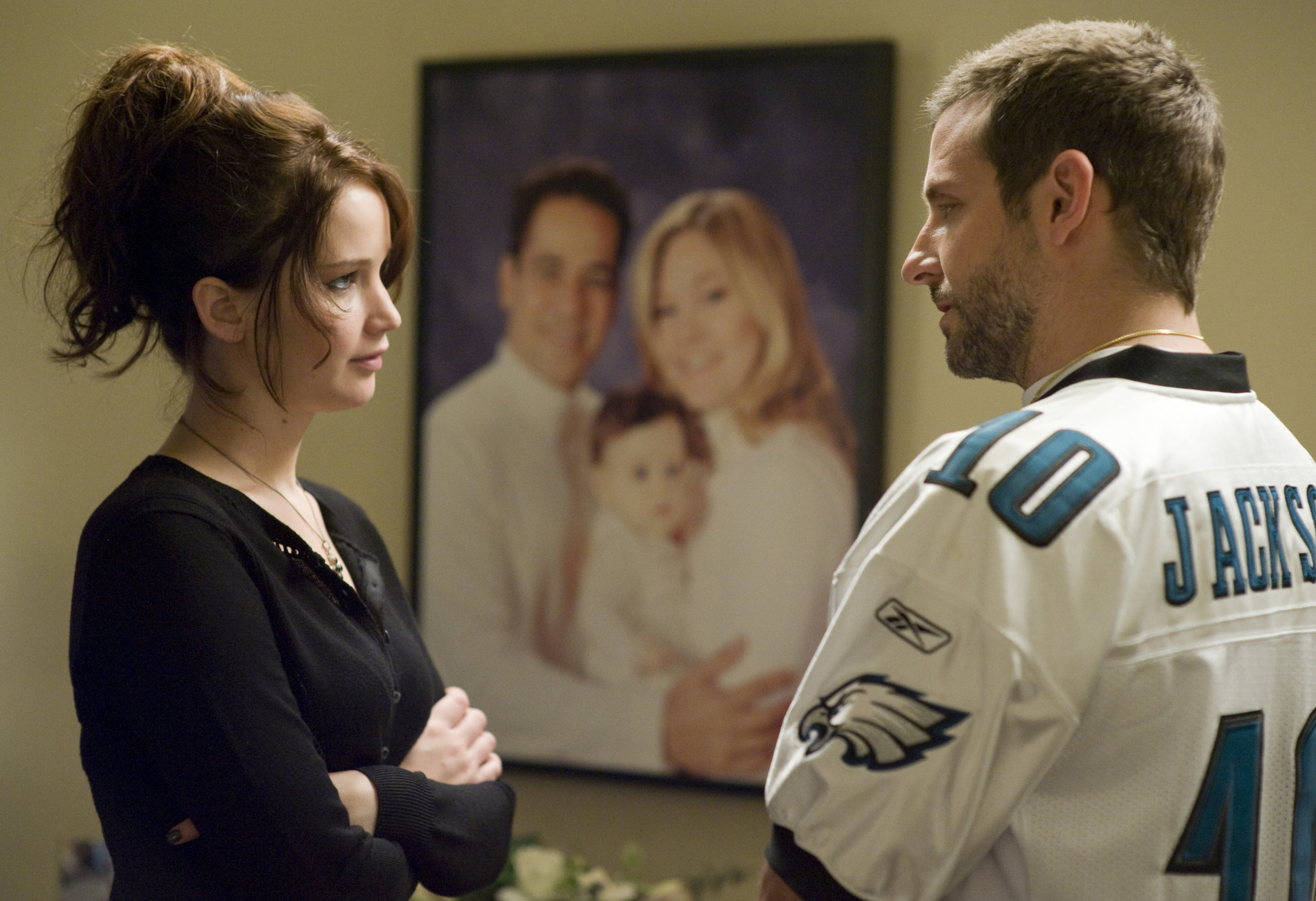 Jennifer Lawrence and Bradley Cooper HD Wallpaper
