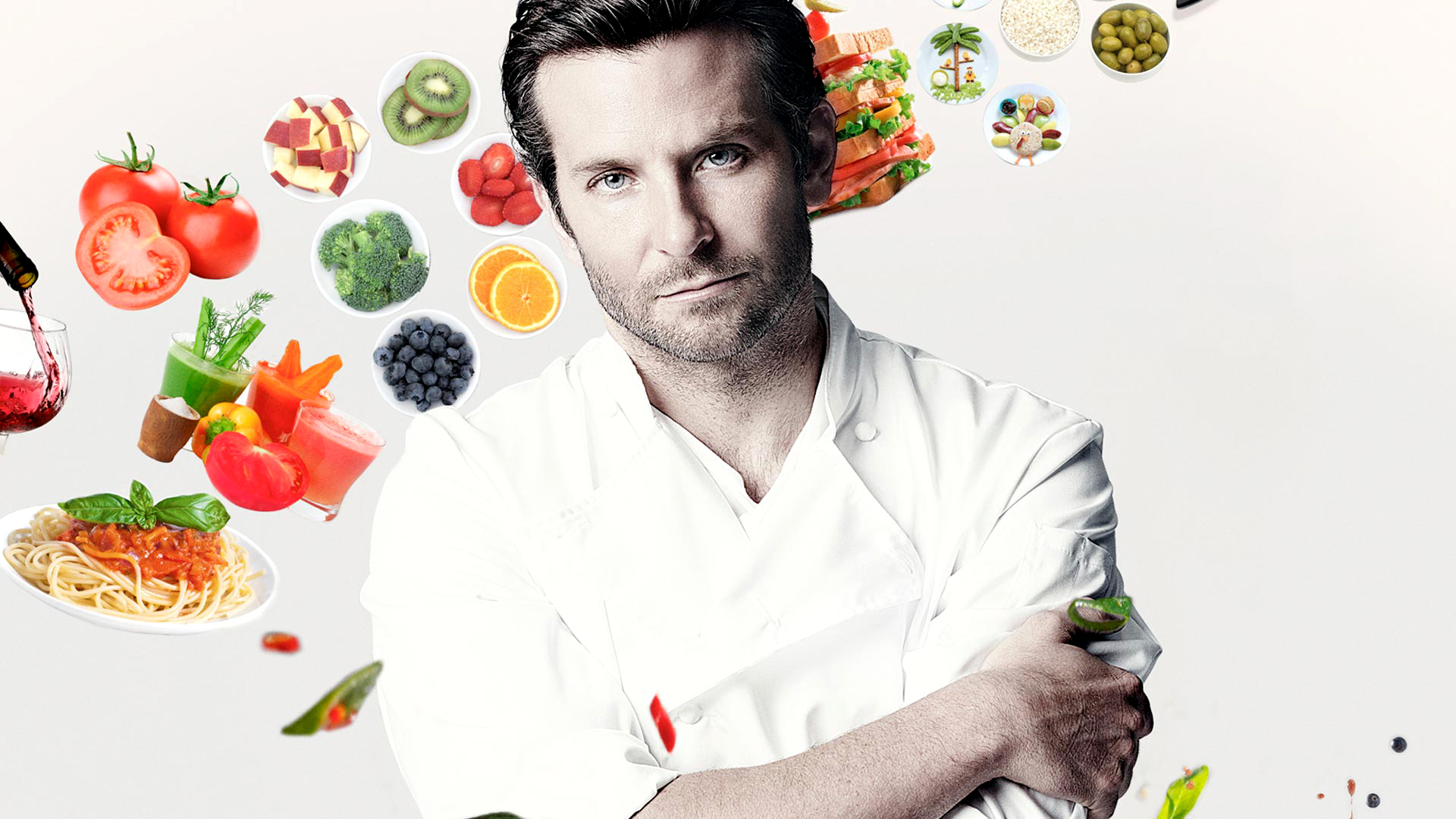 Bradley Cooper as a Chef HD Wallpaper
