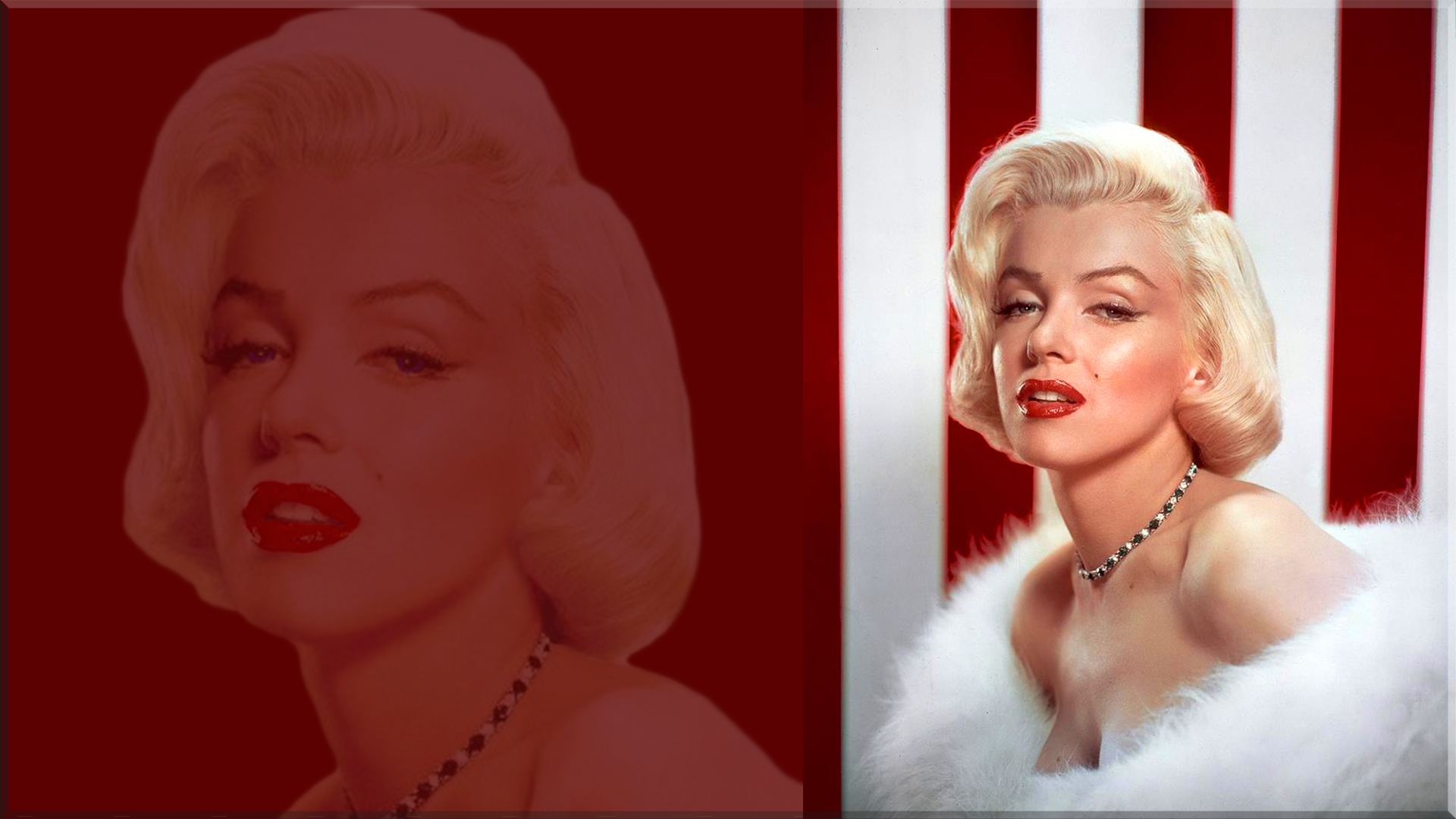 Marilyn Monroe portrait HD Wallpaper