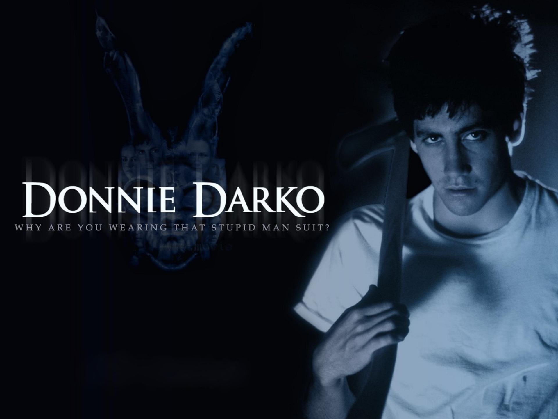 Donnie Darko movie poster with Jake Gyllenhaal HD Wallpaper
