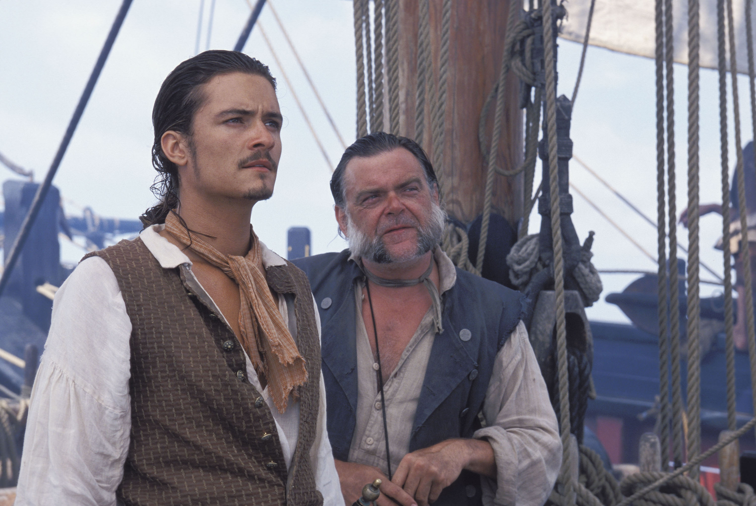 Will Turner and Pintel from Pirates of the Caribbean HD Wallpaper