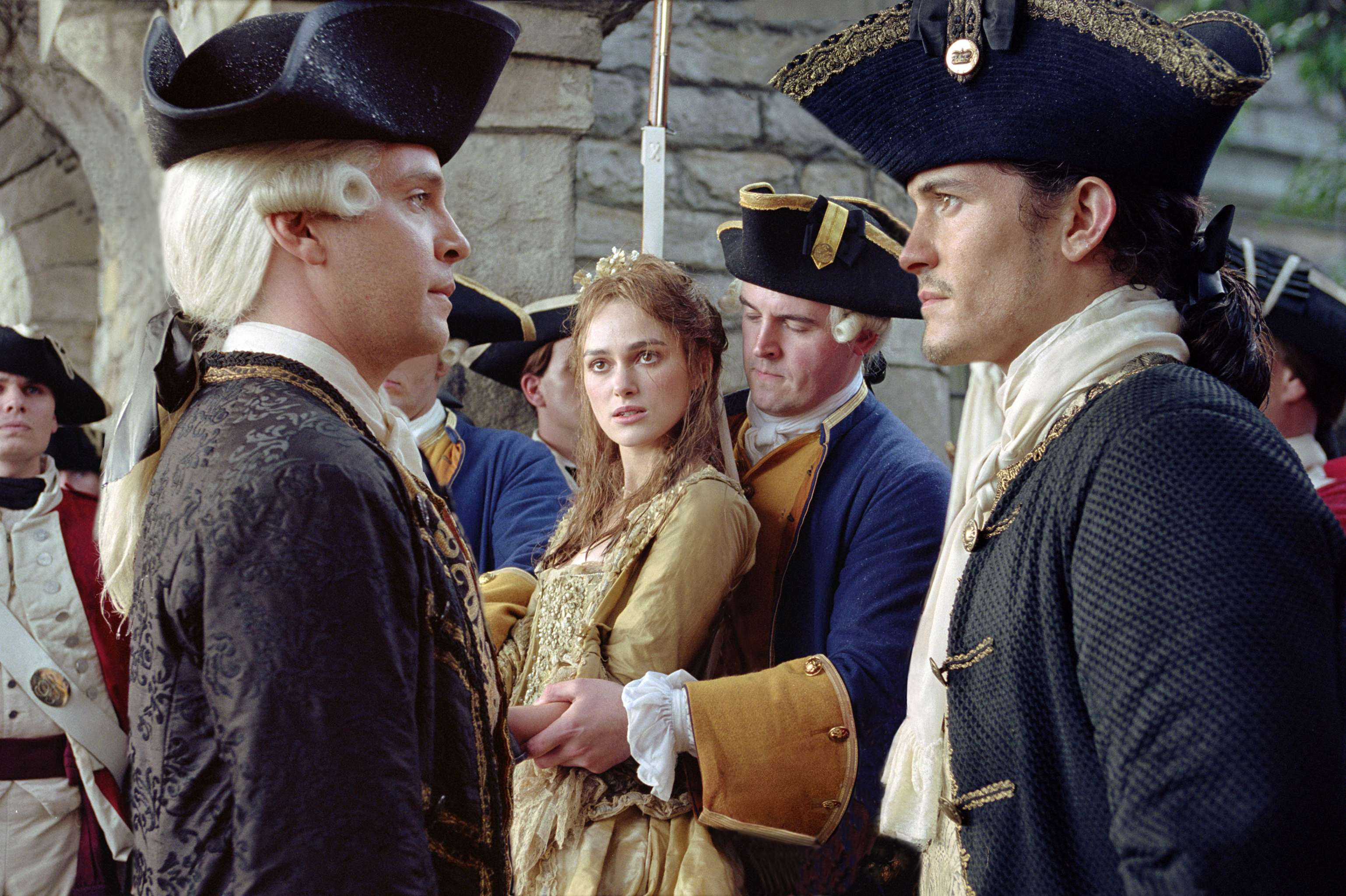 Elizabeth Swann and Will Turner from Pirates of the Caribbean HD Wallpaper