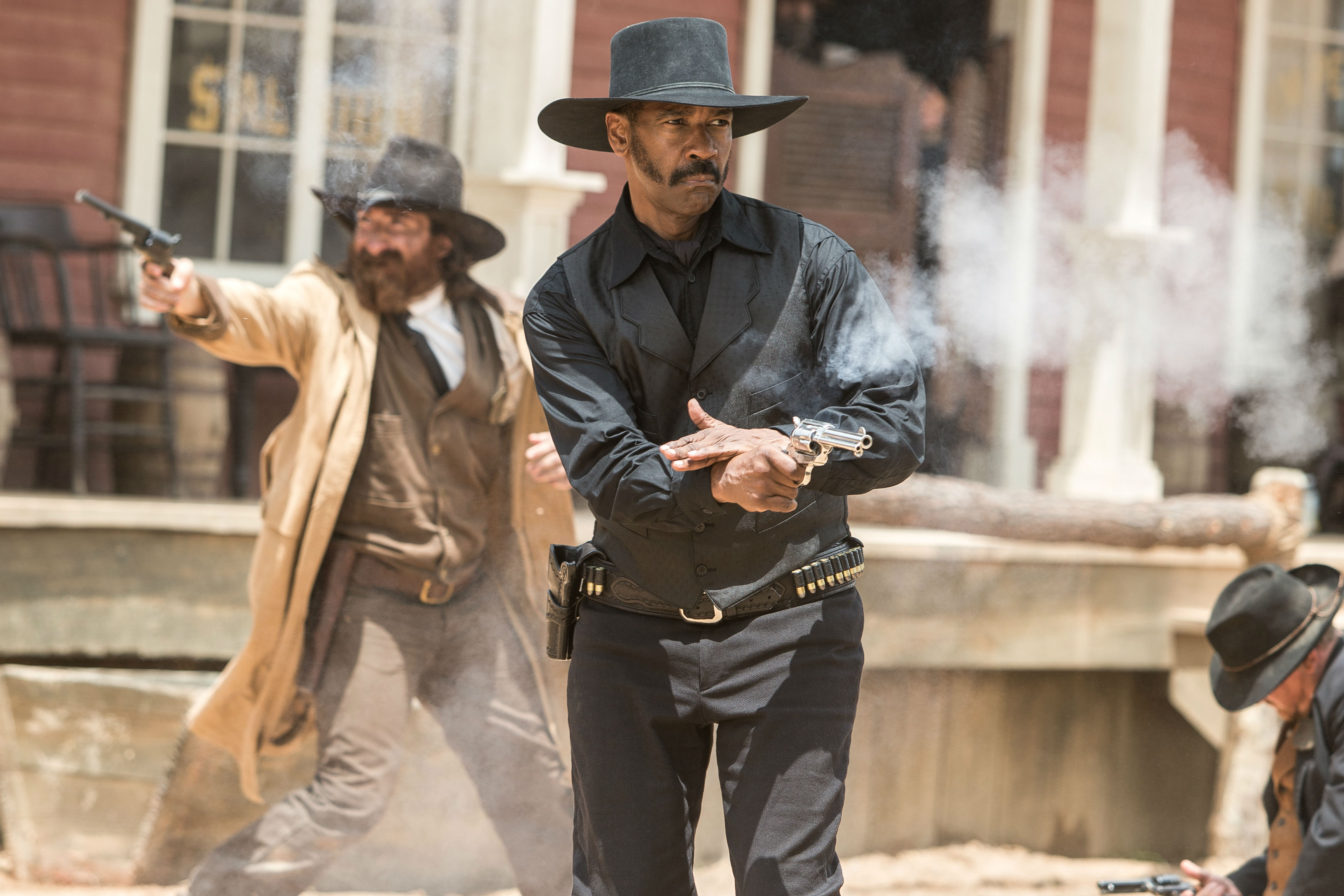 Denzel Washington in The Magnificent Seven HD Wallpaper