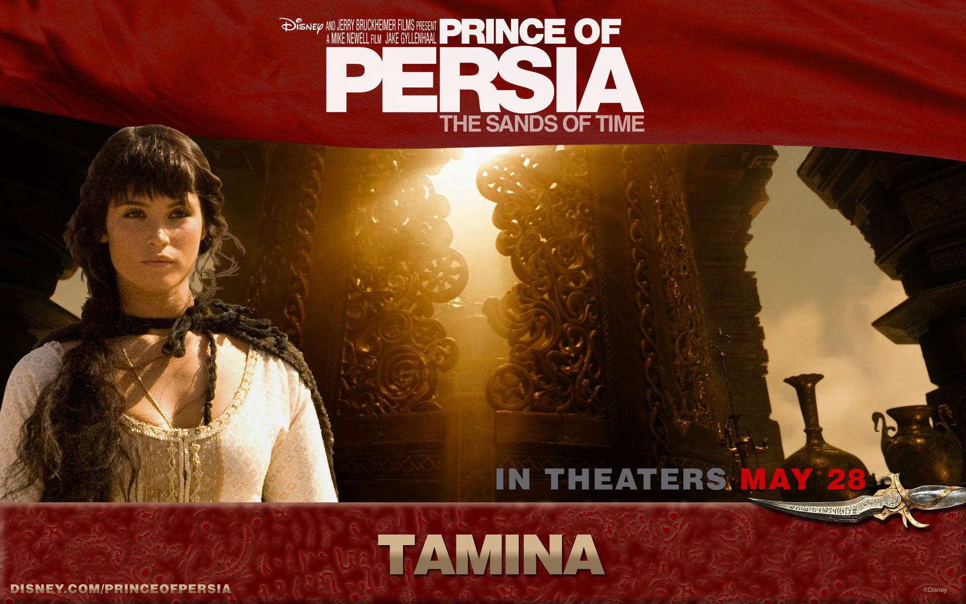 Tamina from Prince of Persia: The Sands of Time HD Wallpaper