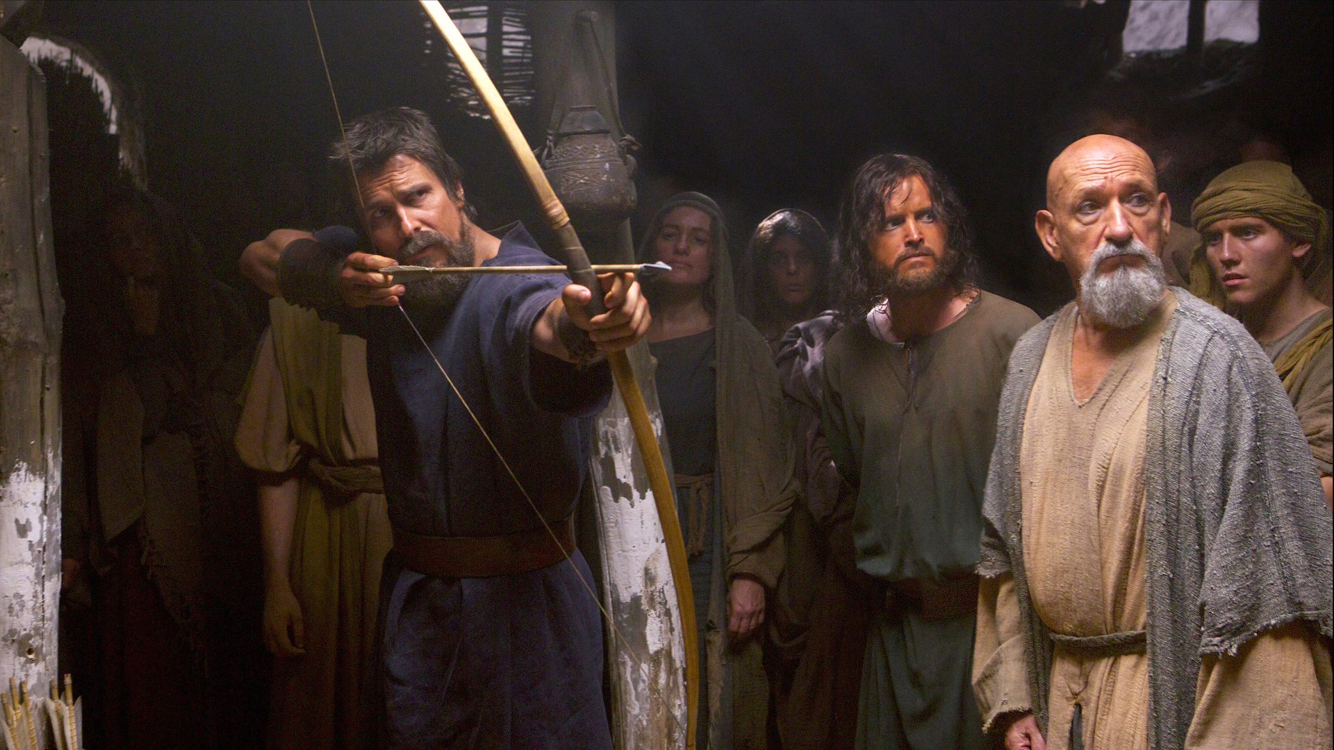 Christian Bale as Moses in Exodus: Gods and Kings HD Wallpaper
