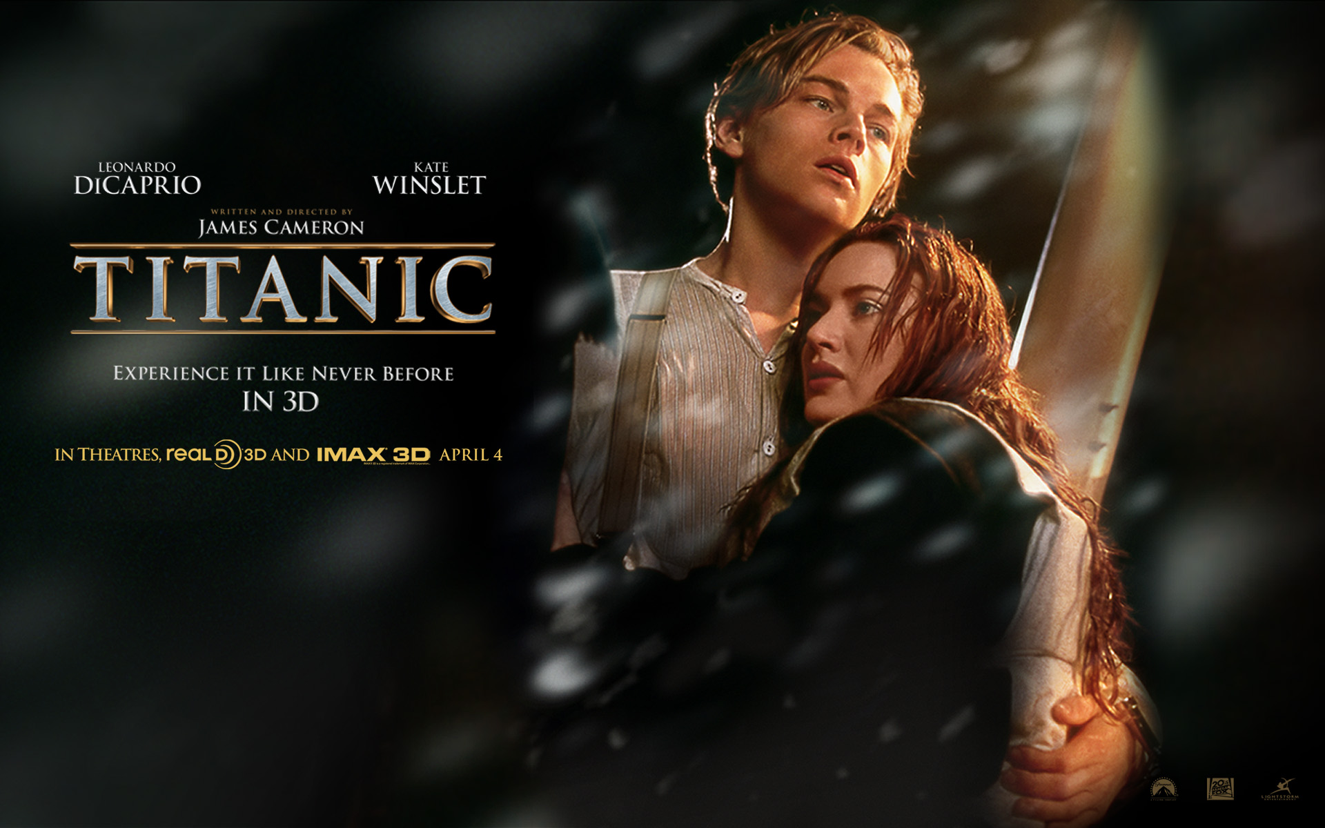 Titanic starring Leonardo DiCaprio and Kate Winslet HD Wallpaper