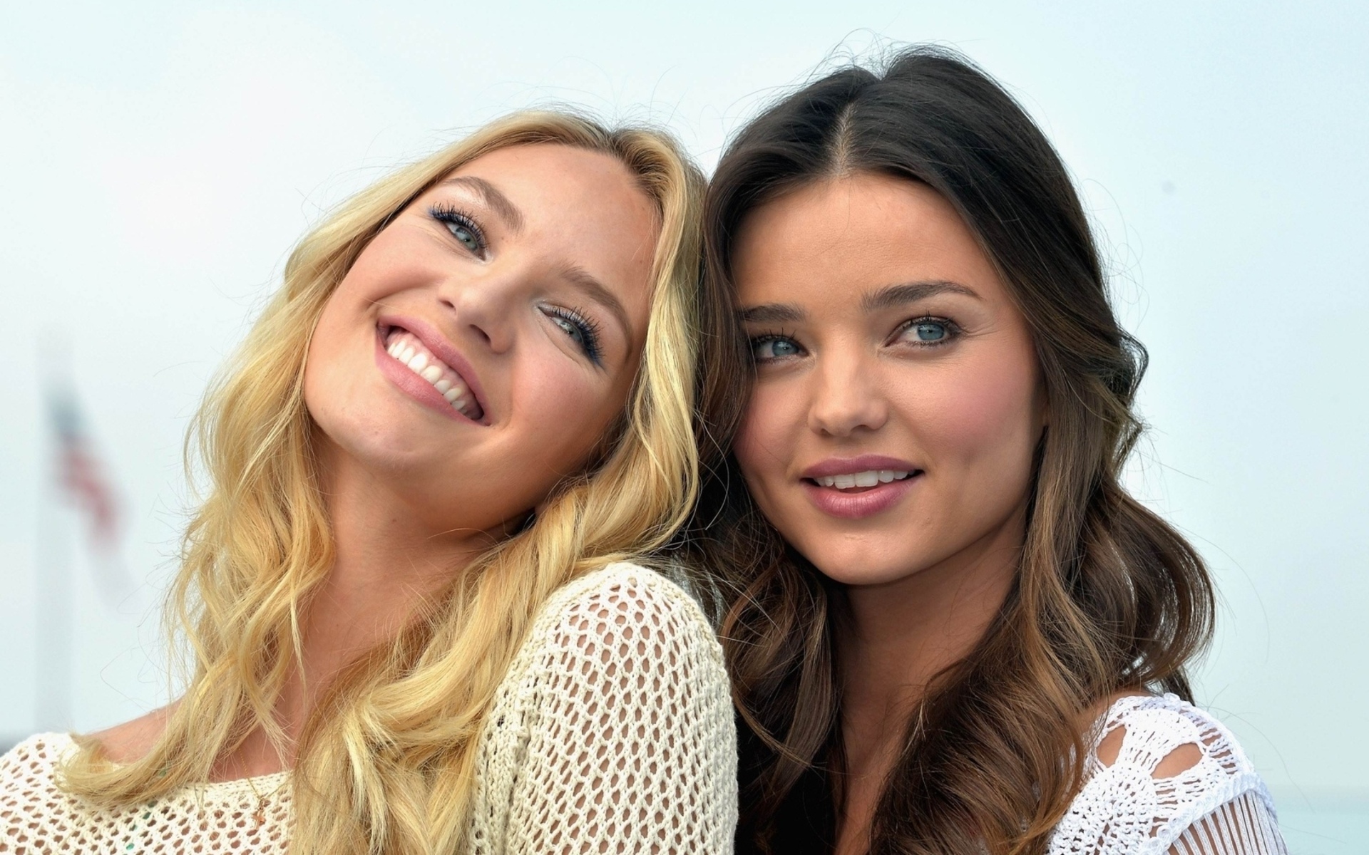 Candice Swanepoel and Miranda Kerr HD Wallpaper