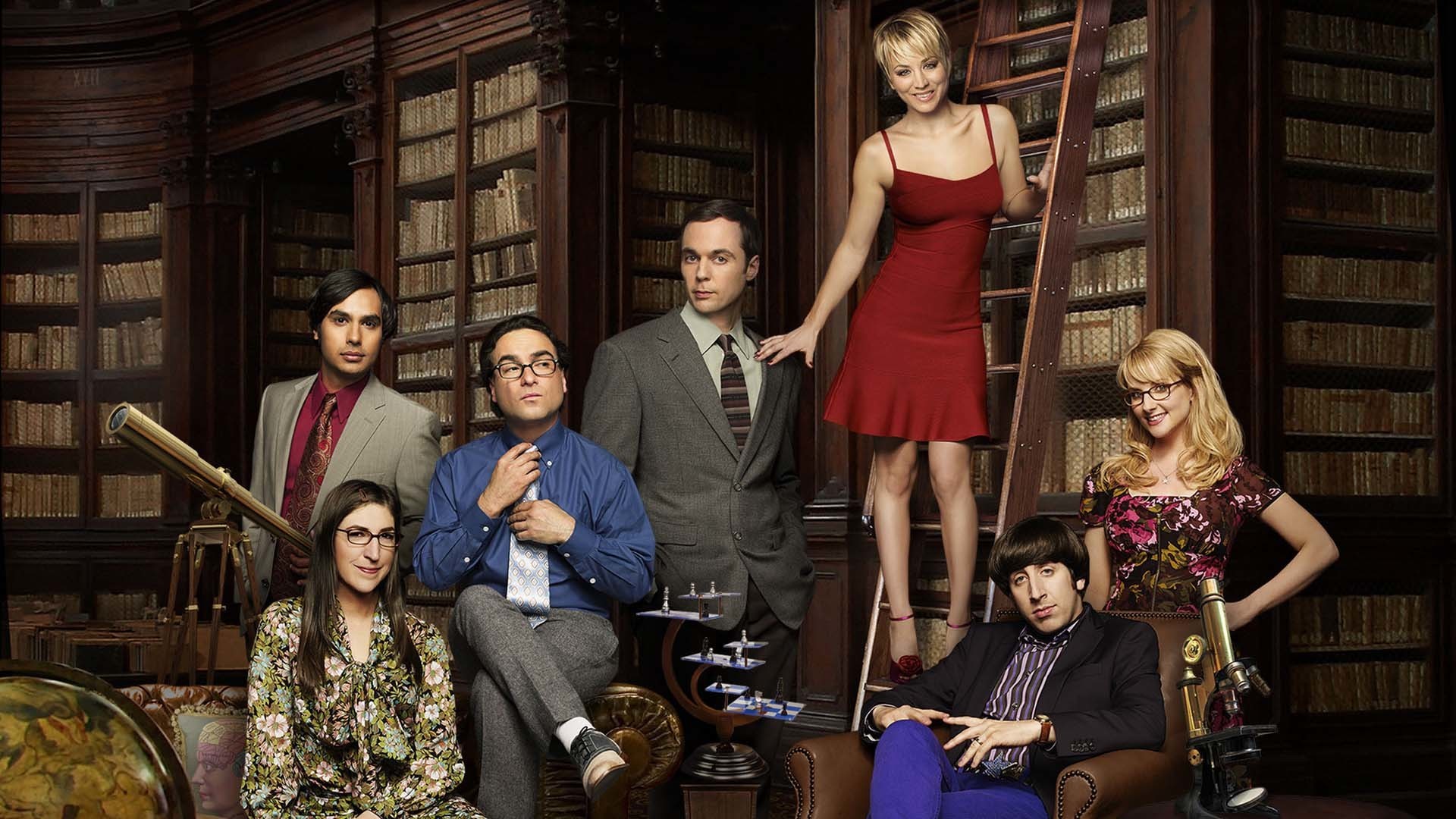 The Big Bang Theory Cast HD Wallpaper