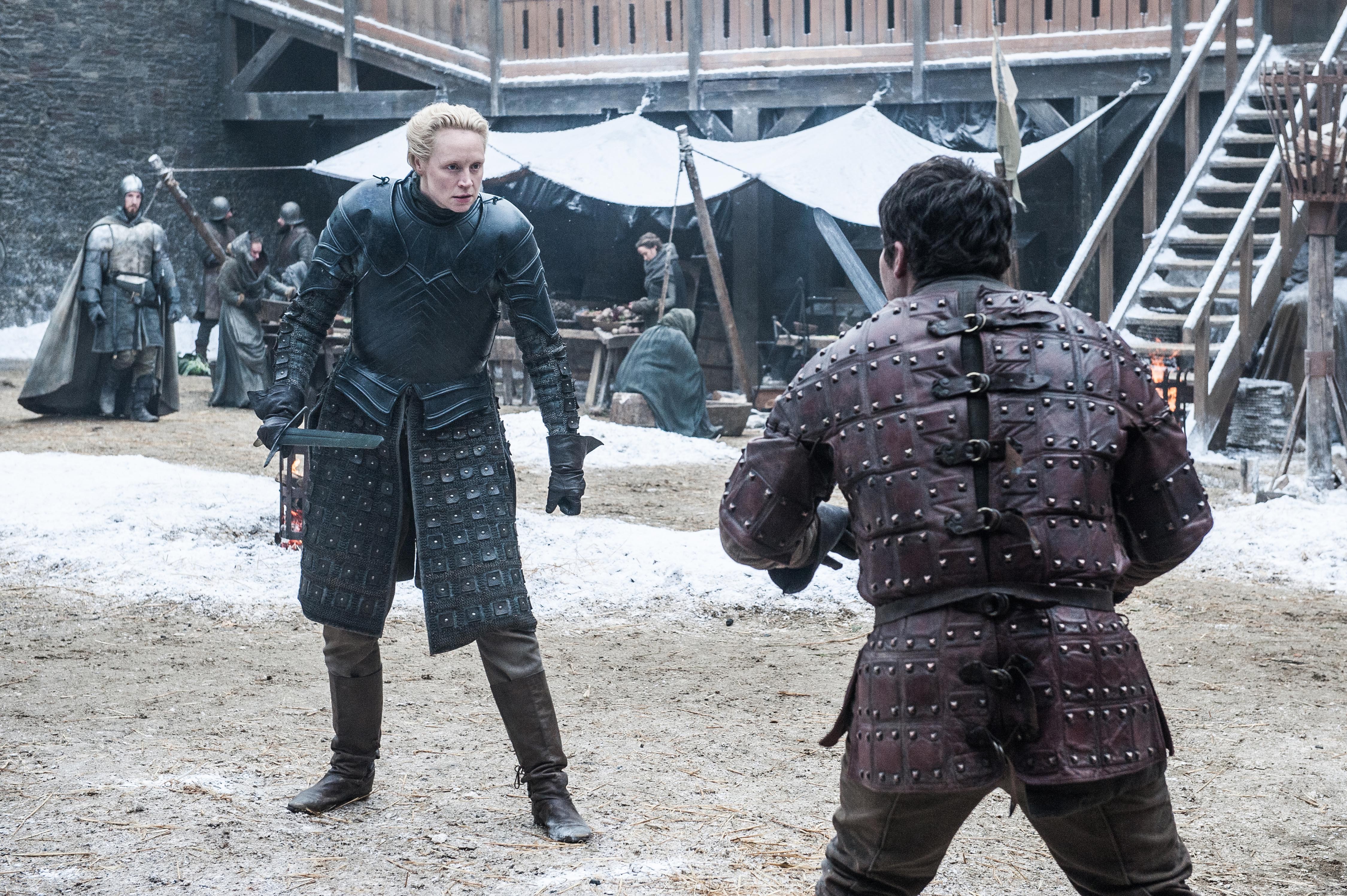 Brienne of Tarth from Game of Thrones HD Wallpaper