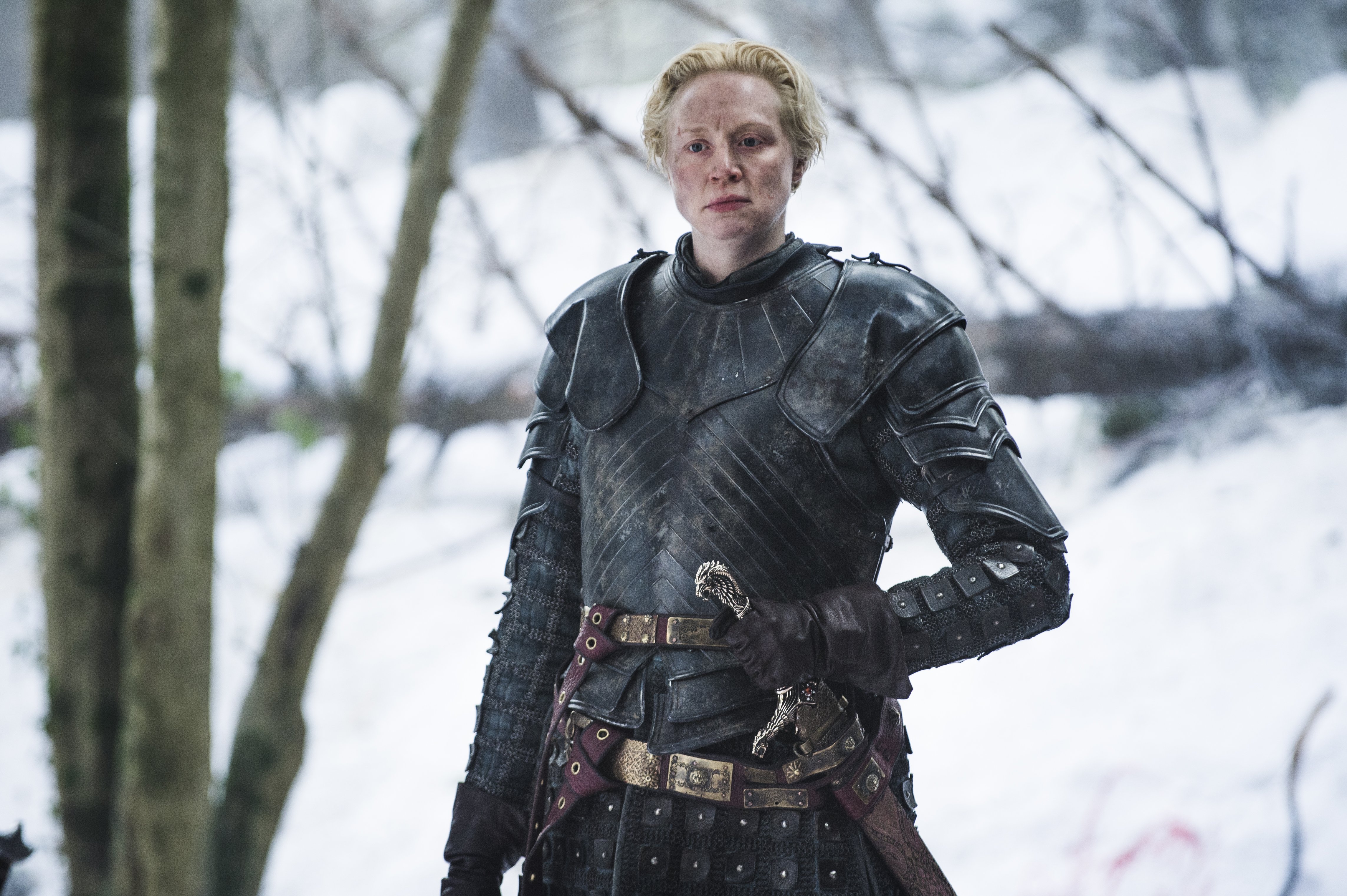 Gwendoline Christie in Game of Thrones HD Wallpaper